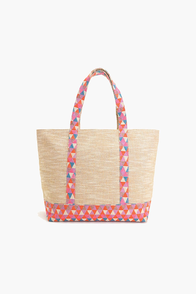 Crab Shell Embelished Boat Tote