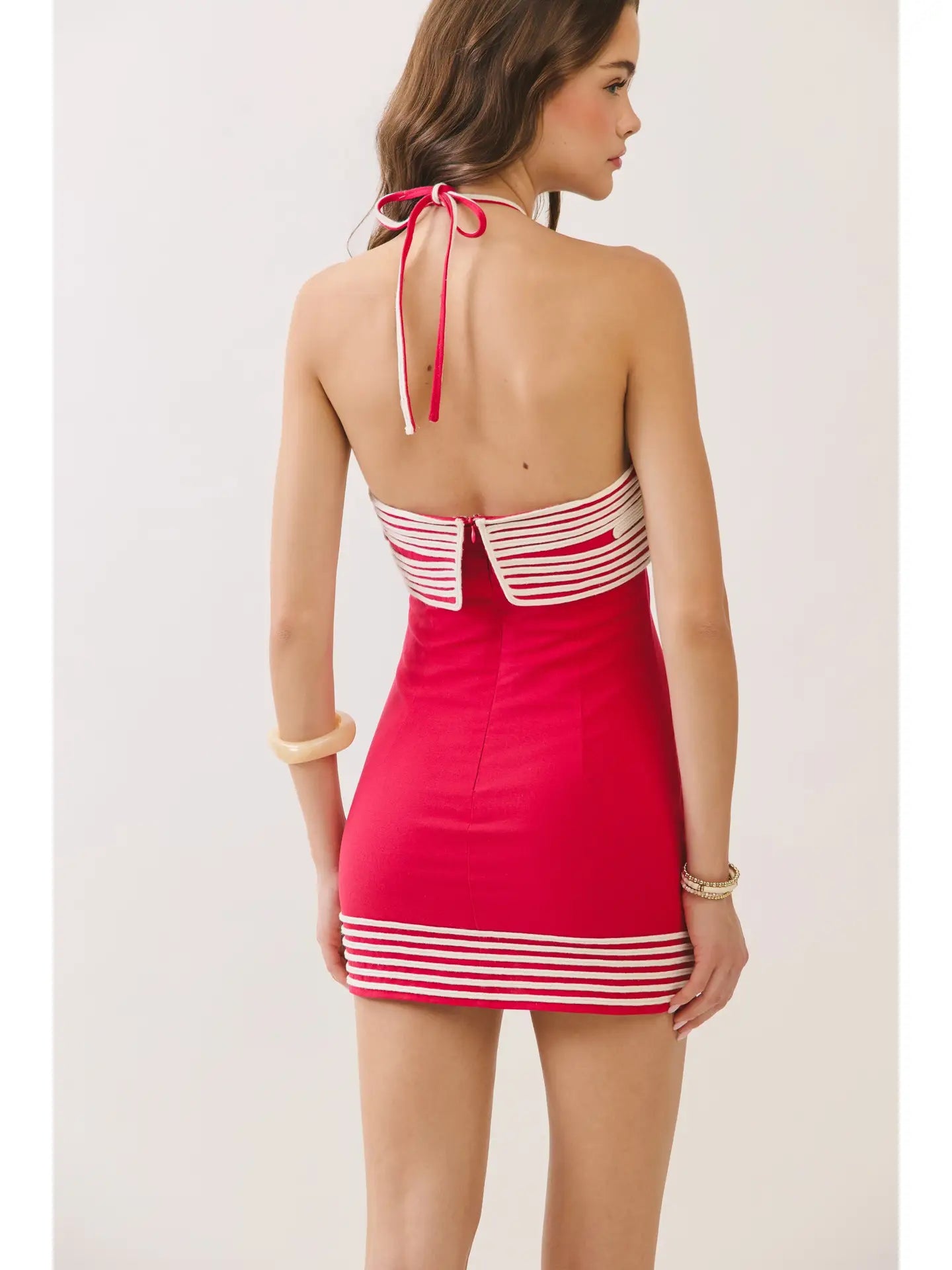 Victory Lane Mini Dress (PRE-ORDER/AVAILABLE TO SHIP 7/15)