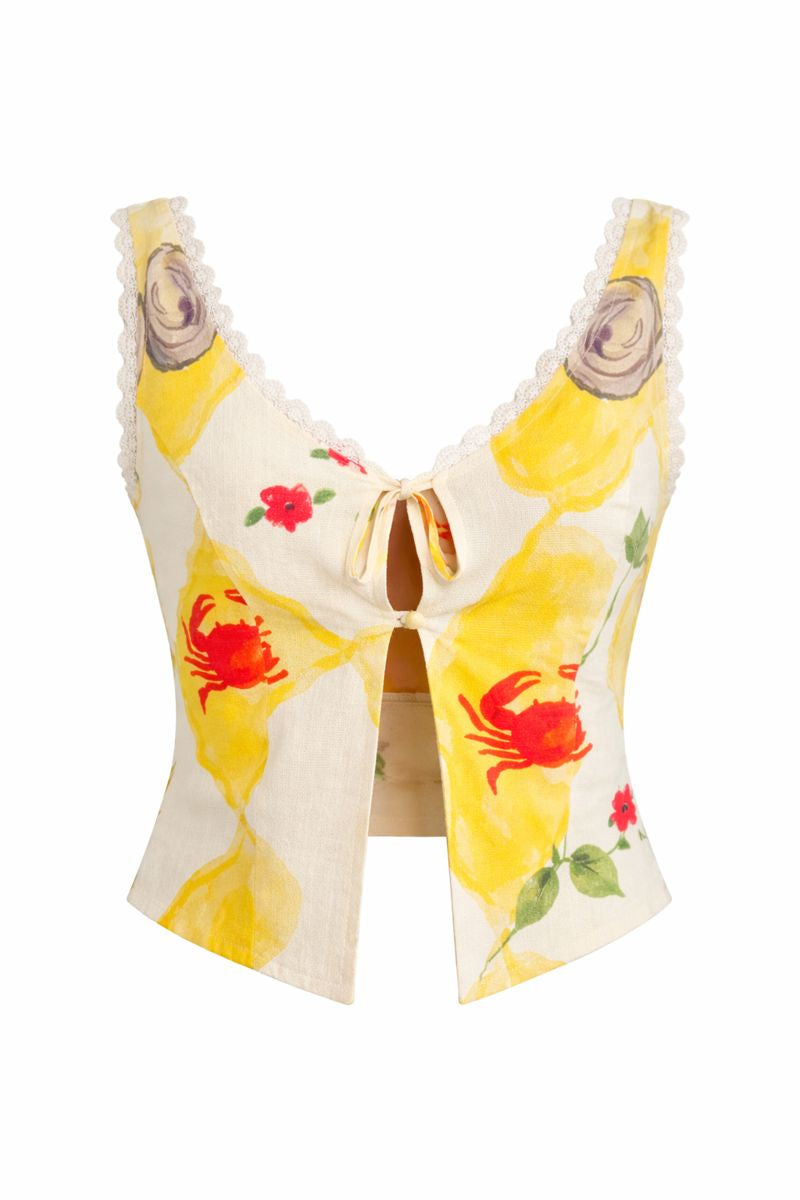 Seaside Charm Crop Top