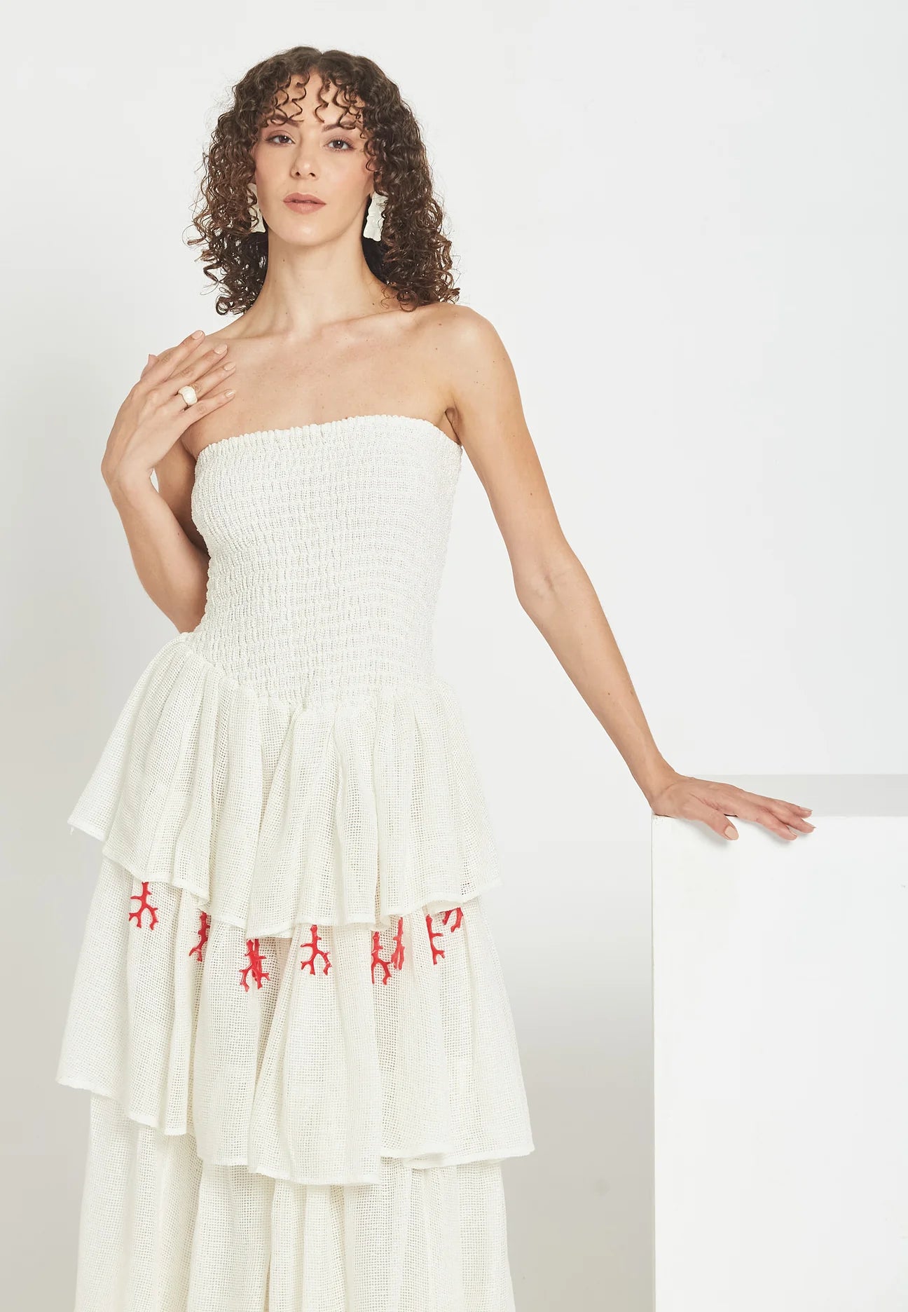 Seaside Tiered Maxi Dress