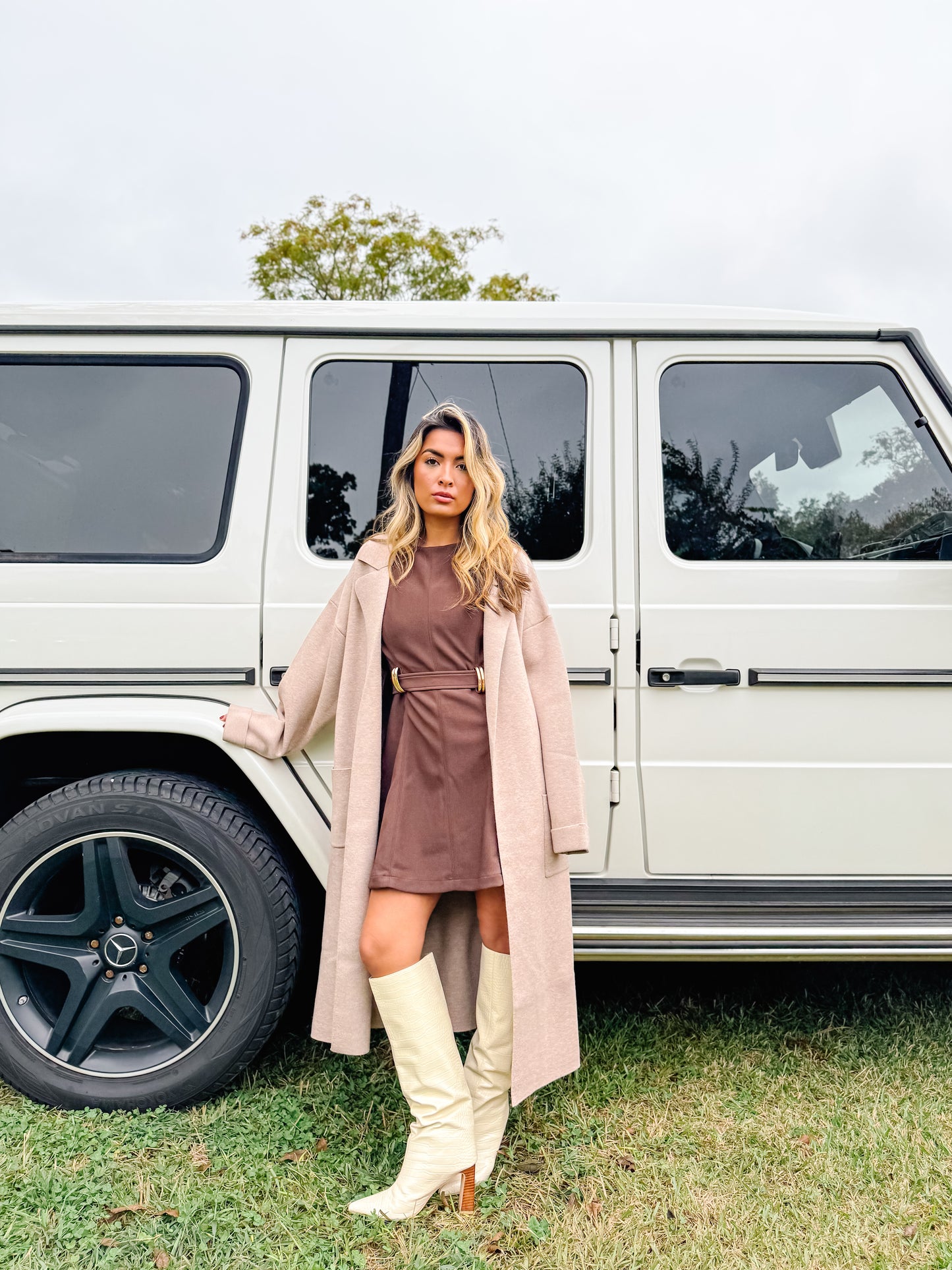 Sunday Morning Mocha Coat