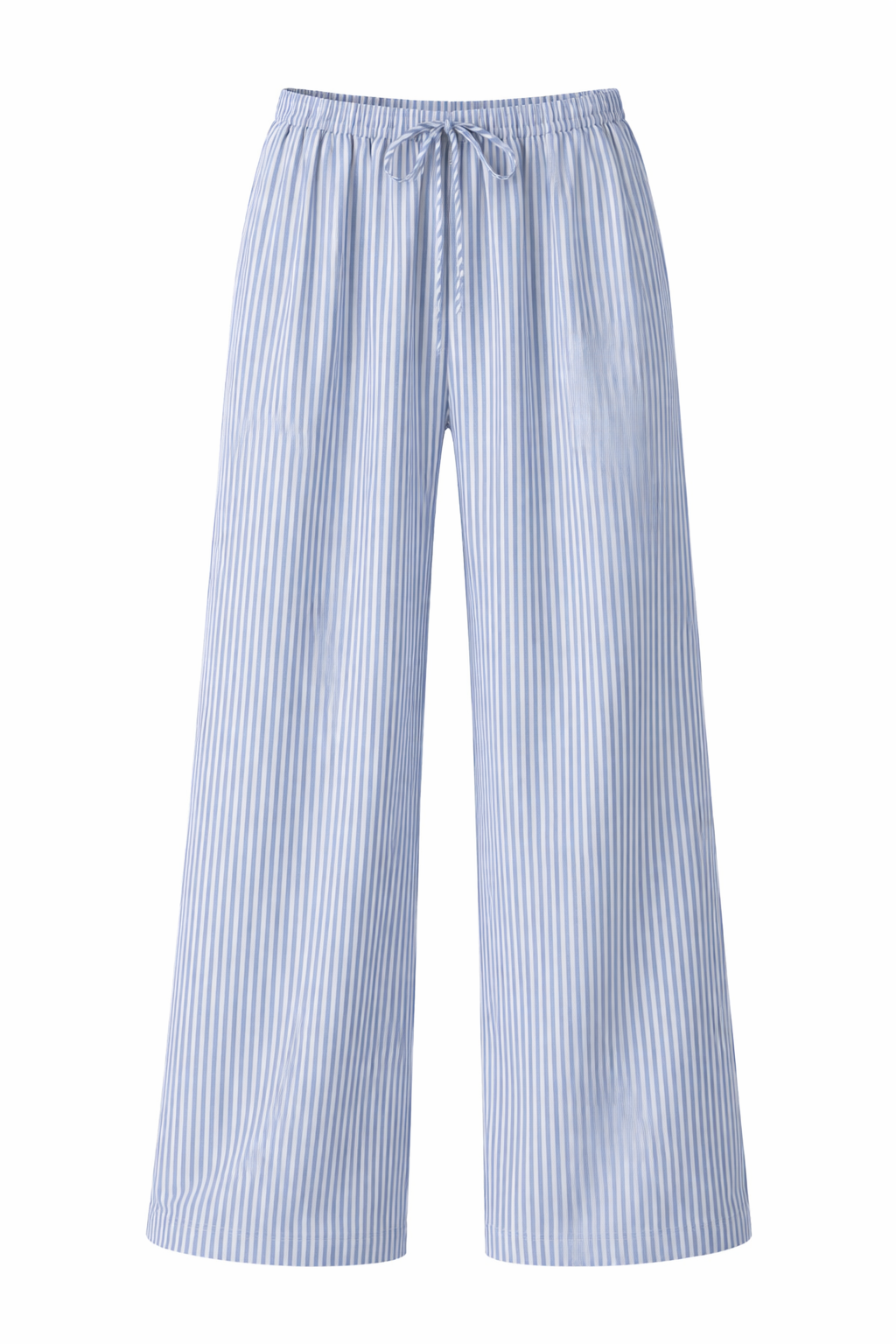 Blue Tide Stripe Linen Pants