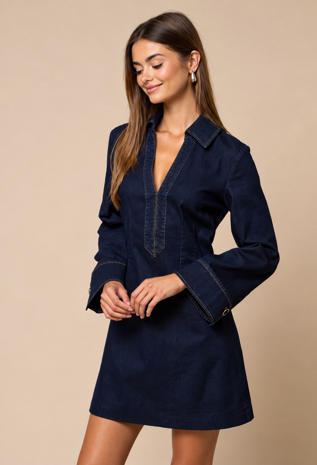 The Dolly Denim Dress