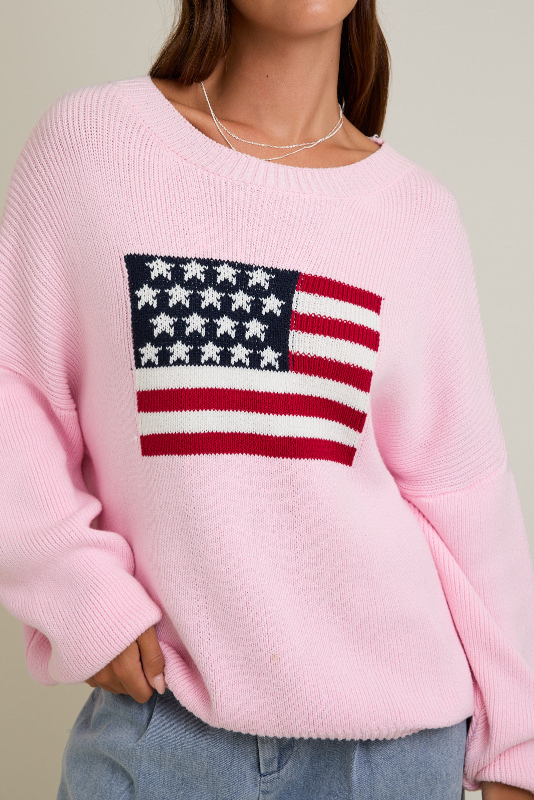 All American Cozy Knit Sweater