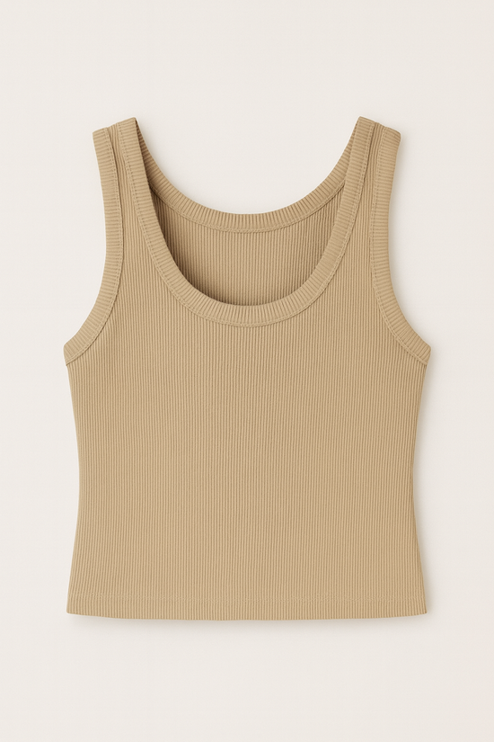Basic Babe Tank Top (Mocha)