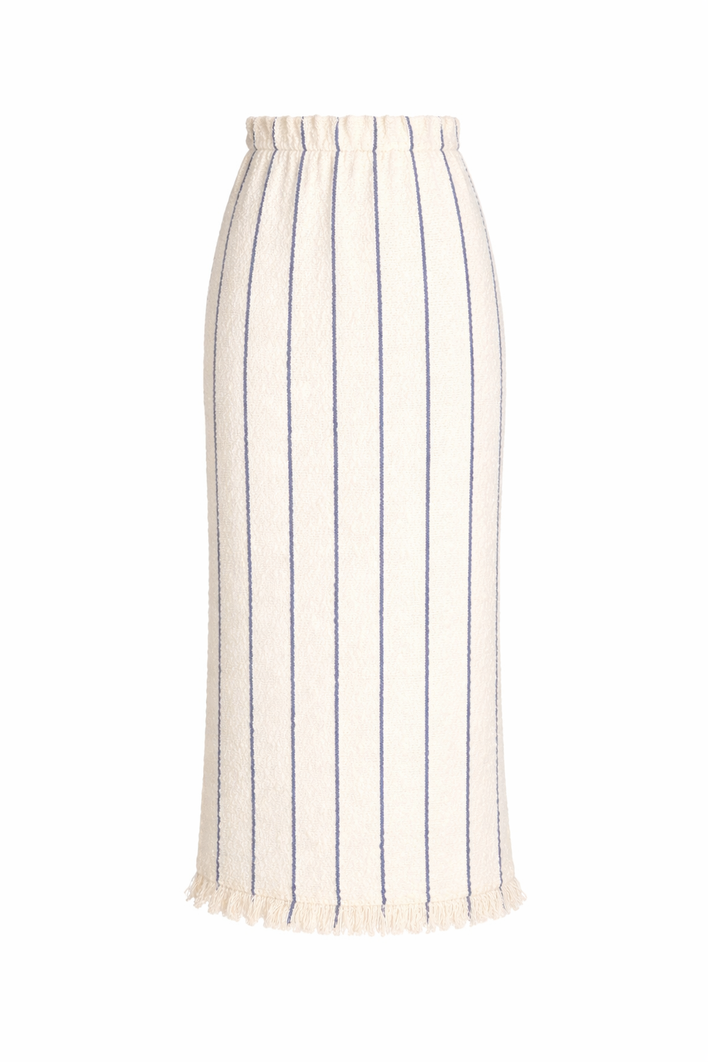 The Capri Stripe Midi Skirt