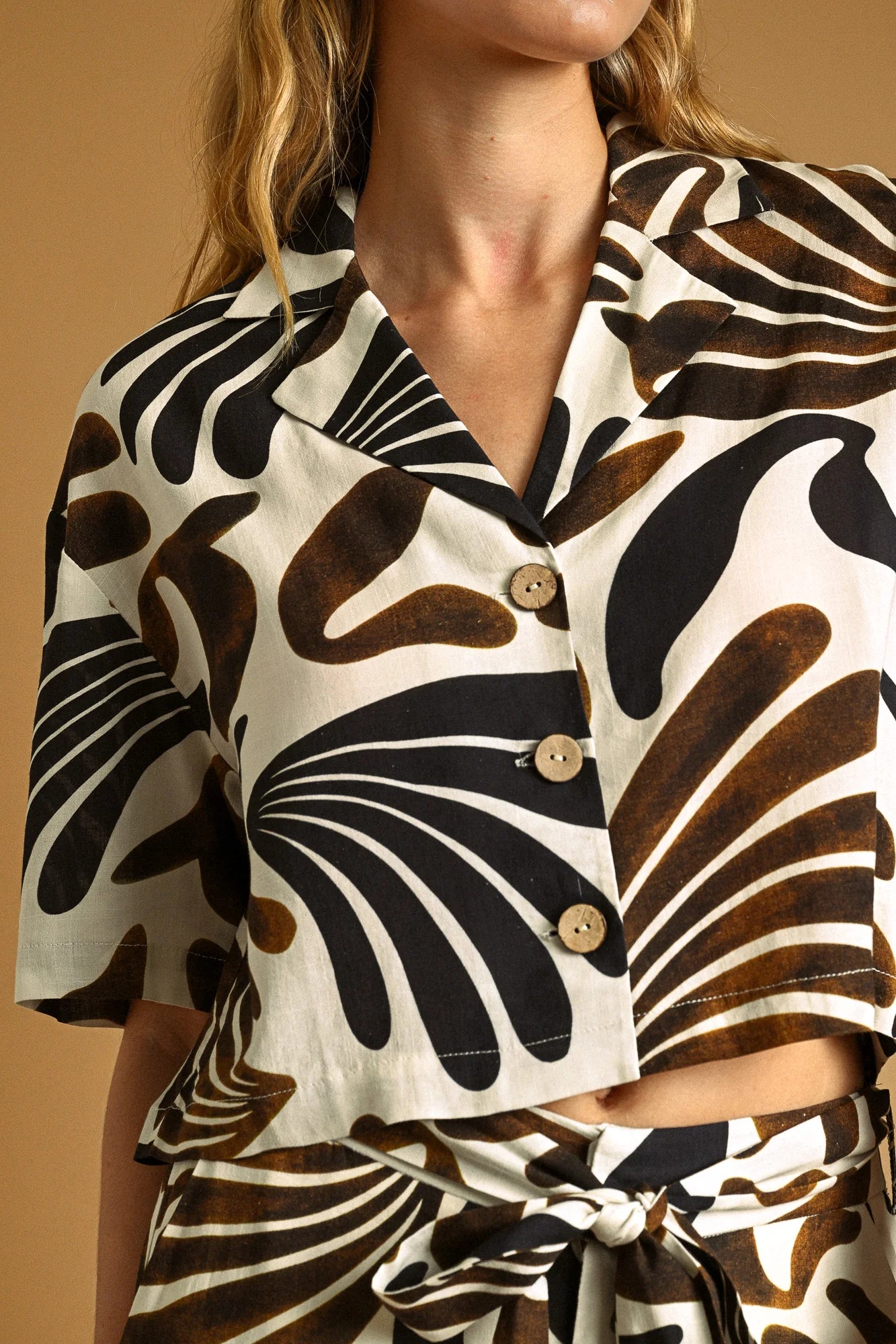 Wild Side Button Up Blouse