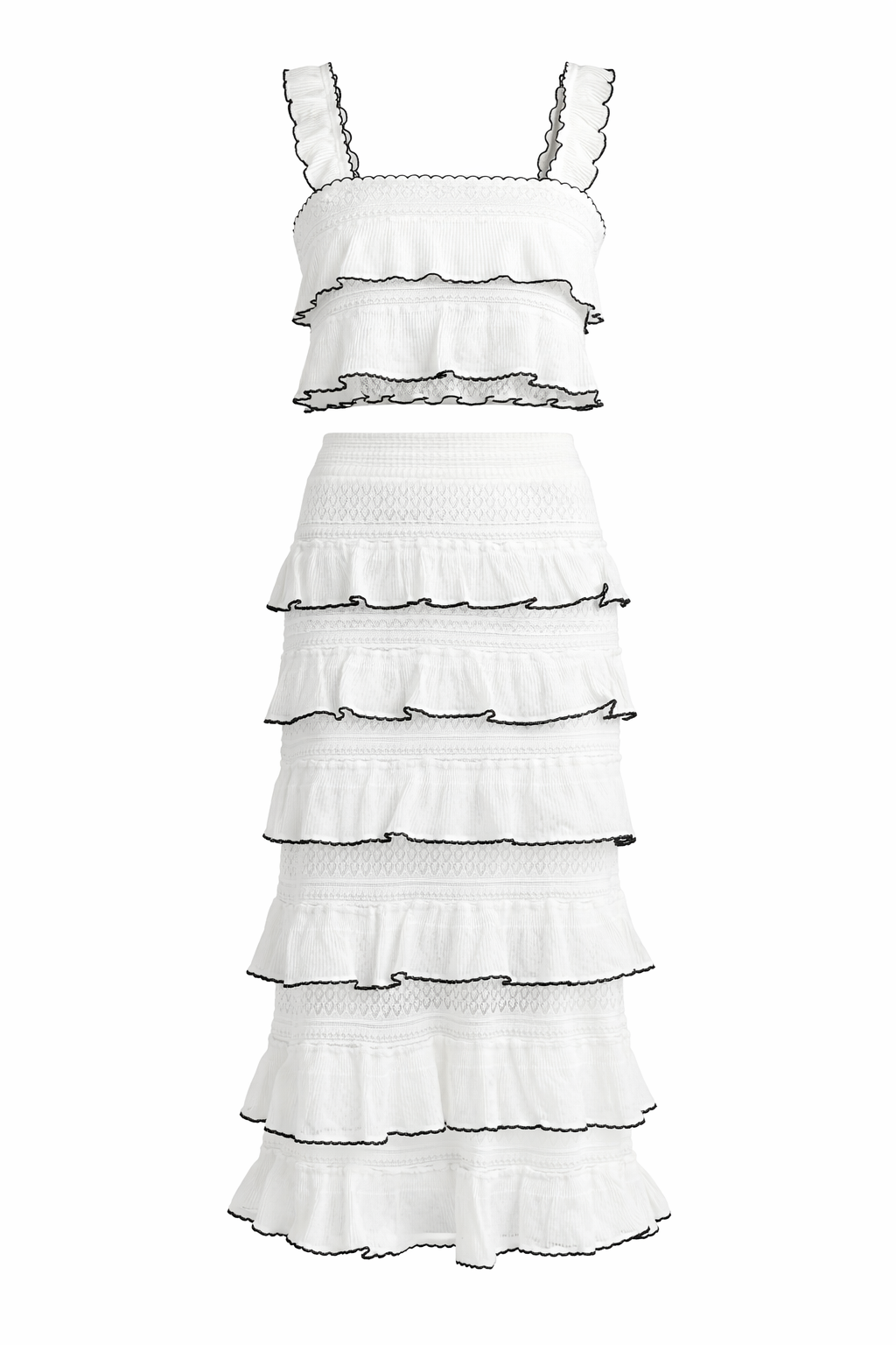 The Riviera Ruffle Set