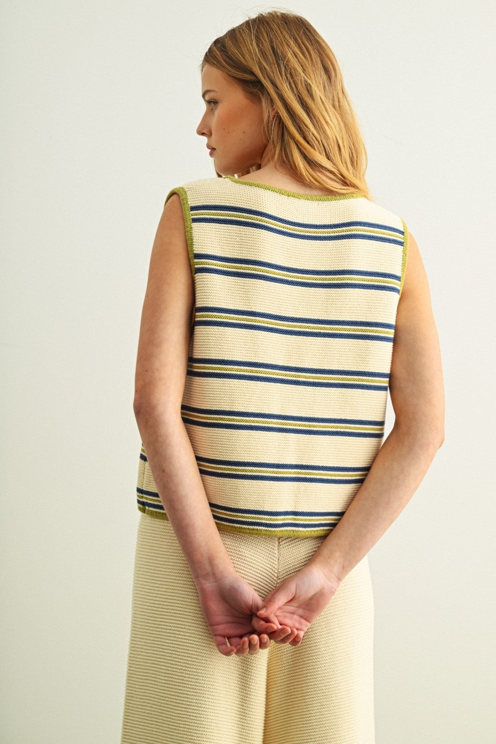 Olive Coast Knit Top