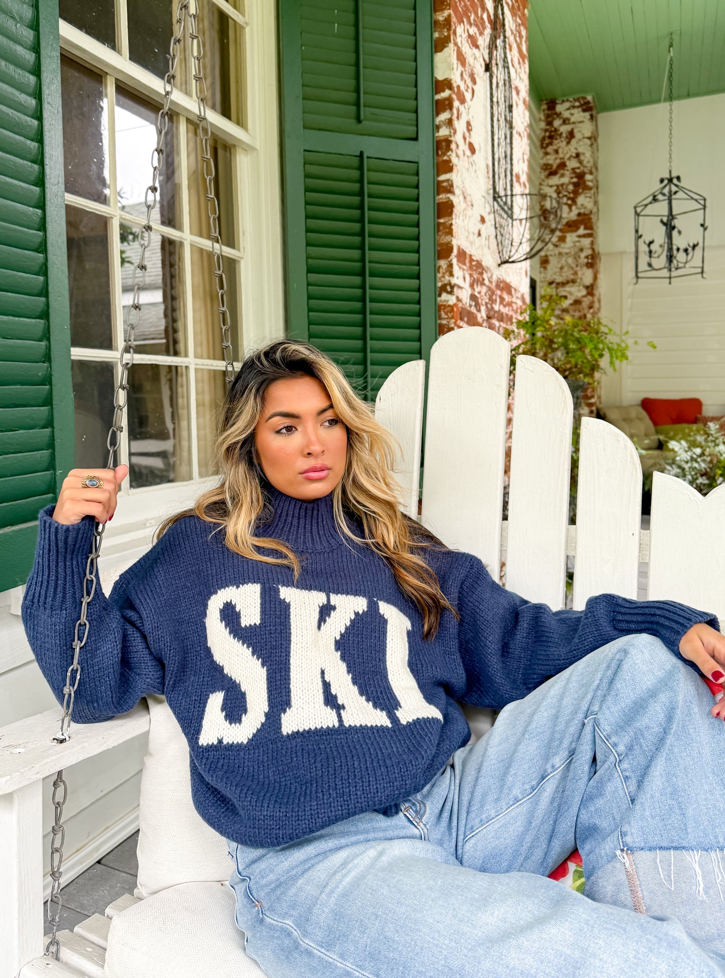 Ski Oversized Pullover Sweater