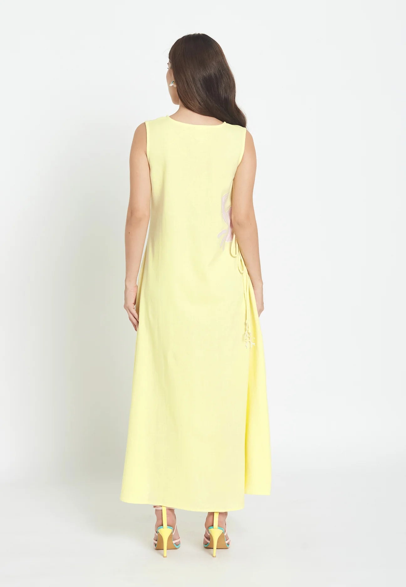 Coastal Crab Midi Dress