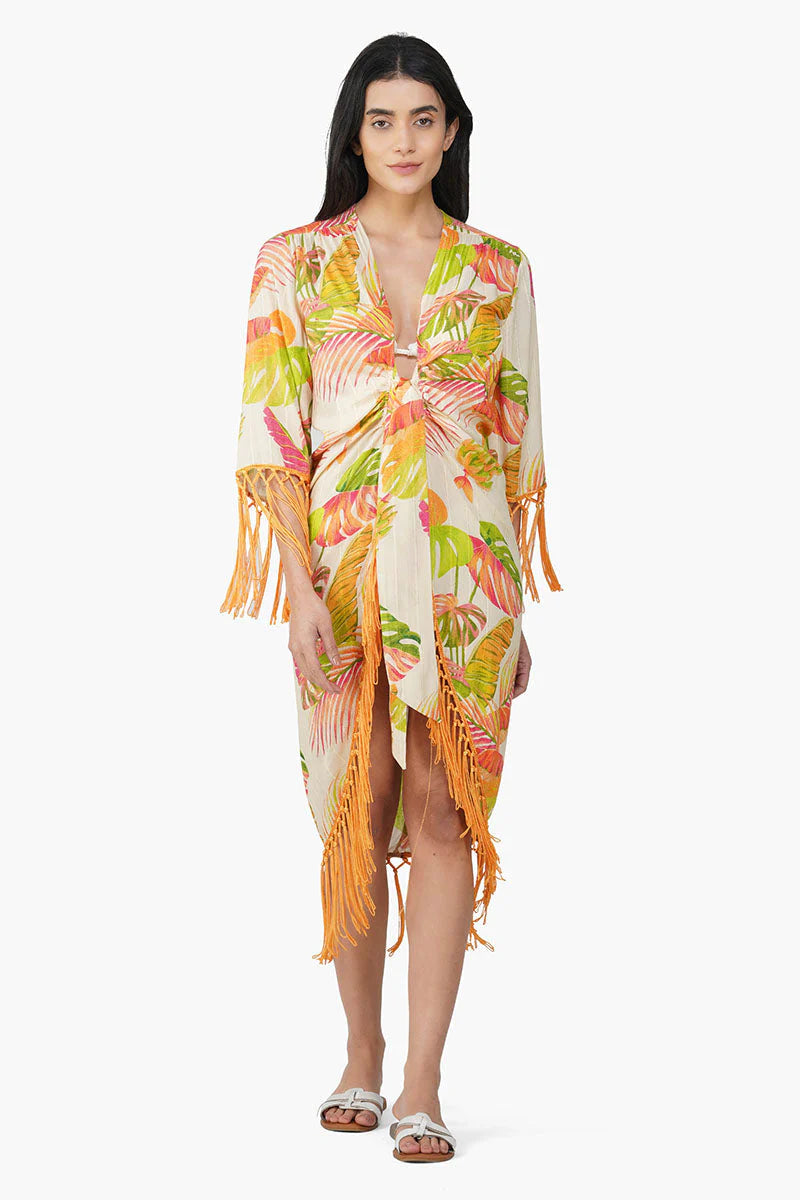 Dua Tropics Printed Cover Up
