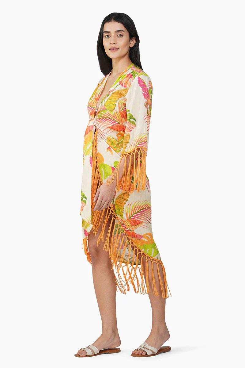 Dua Tropics Printed Cover Up