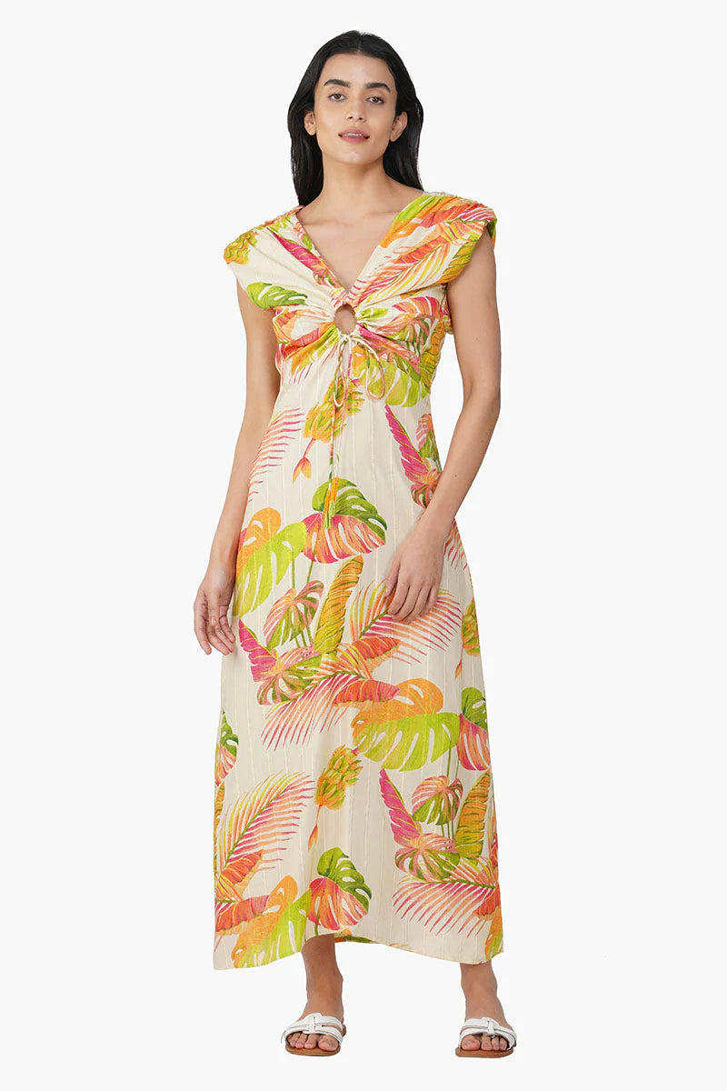 Dua Tropics Printed Maxi Dress