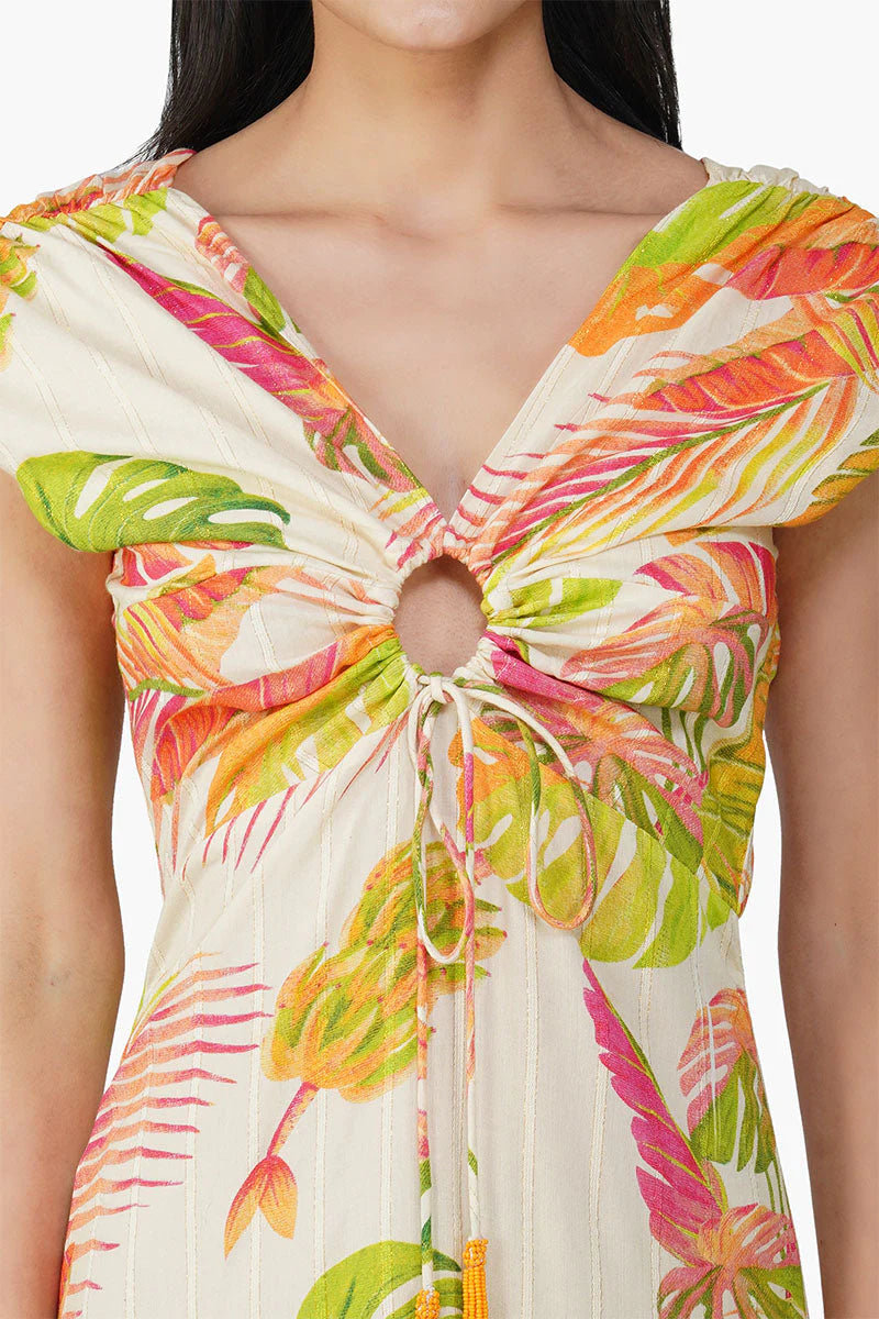 Dua Tropics Printed Maxi Dress