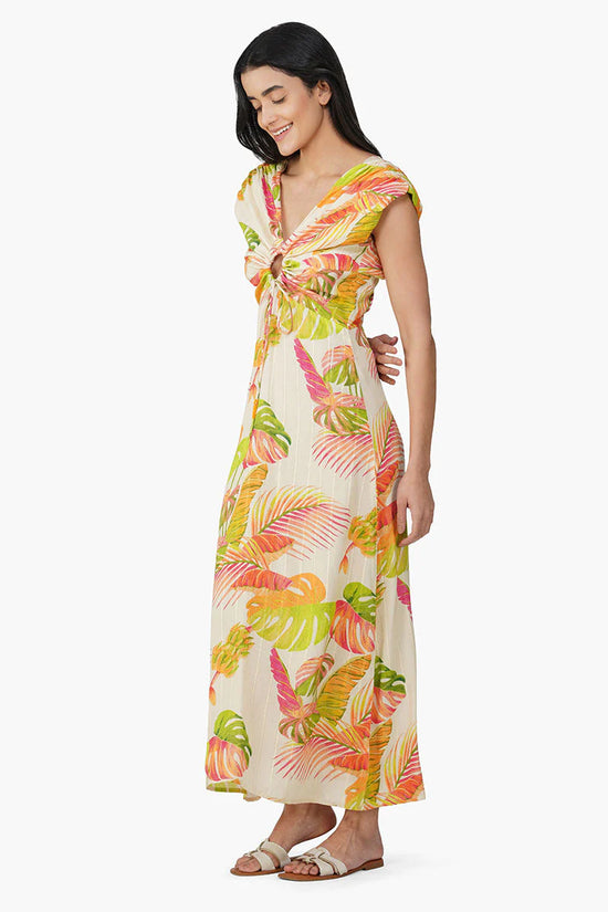 fitted lace wedding dress Dua Tropics Printed Maxi Dress – Veda Boutique