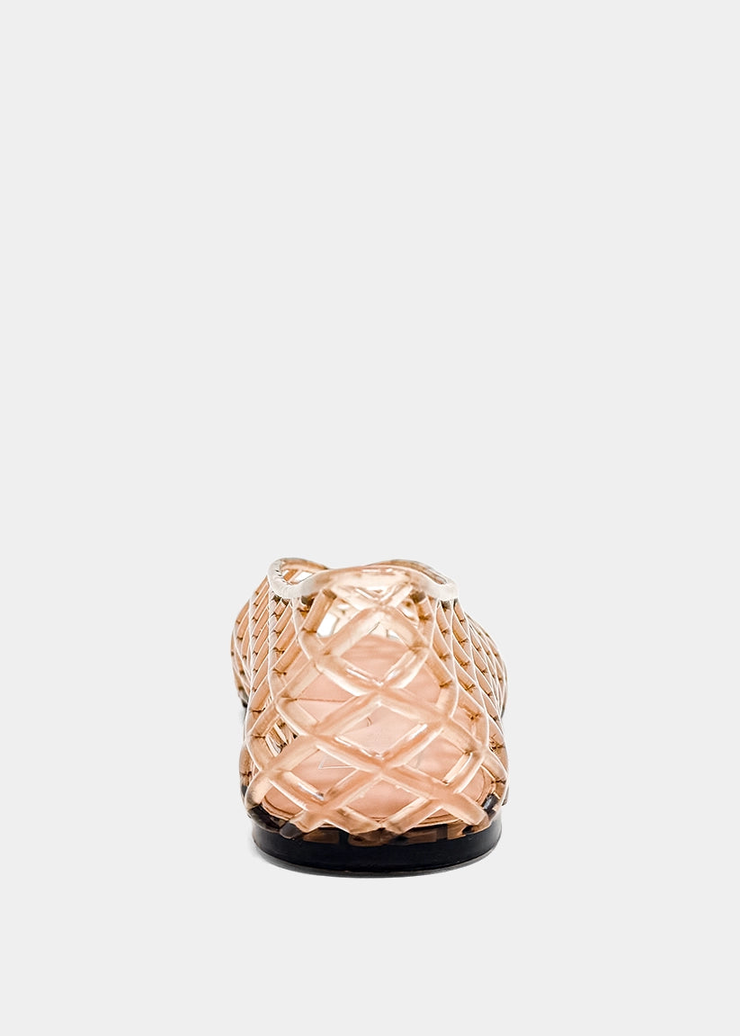 Alana Jelly Flat - Nude (PRE-ORDER/AVAILABLE TO SHIP 7/31)