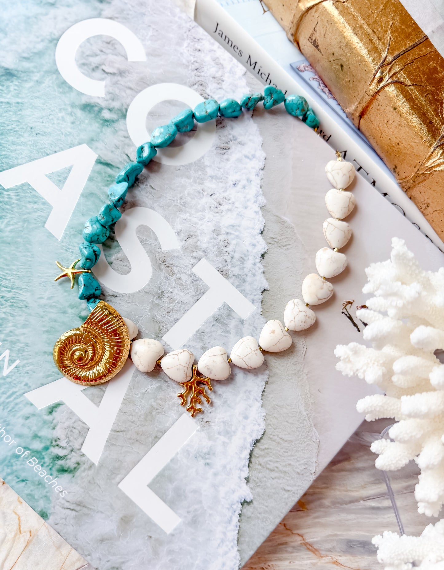 Seaside Treasure Statement Necklace