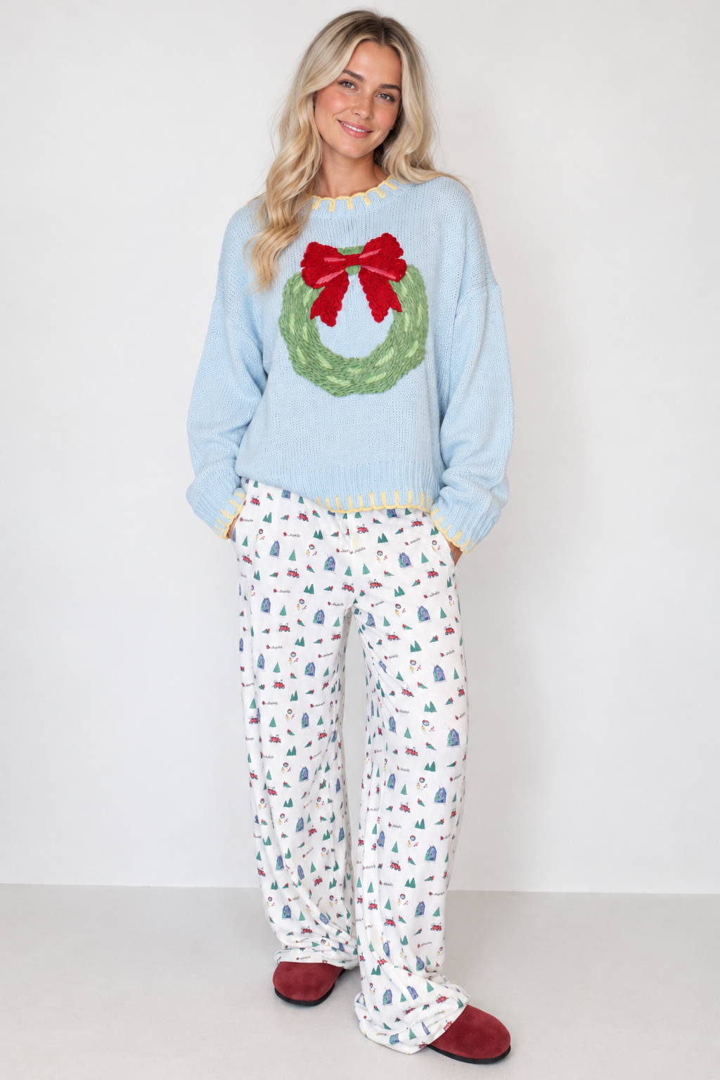 Wreath Christmas Sweater