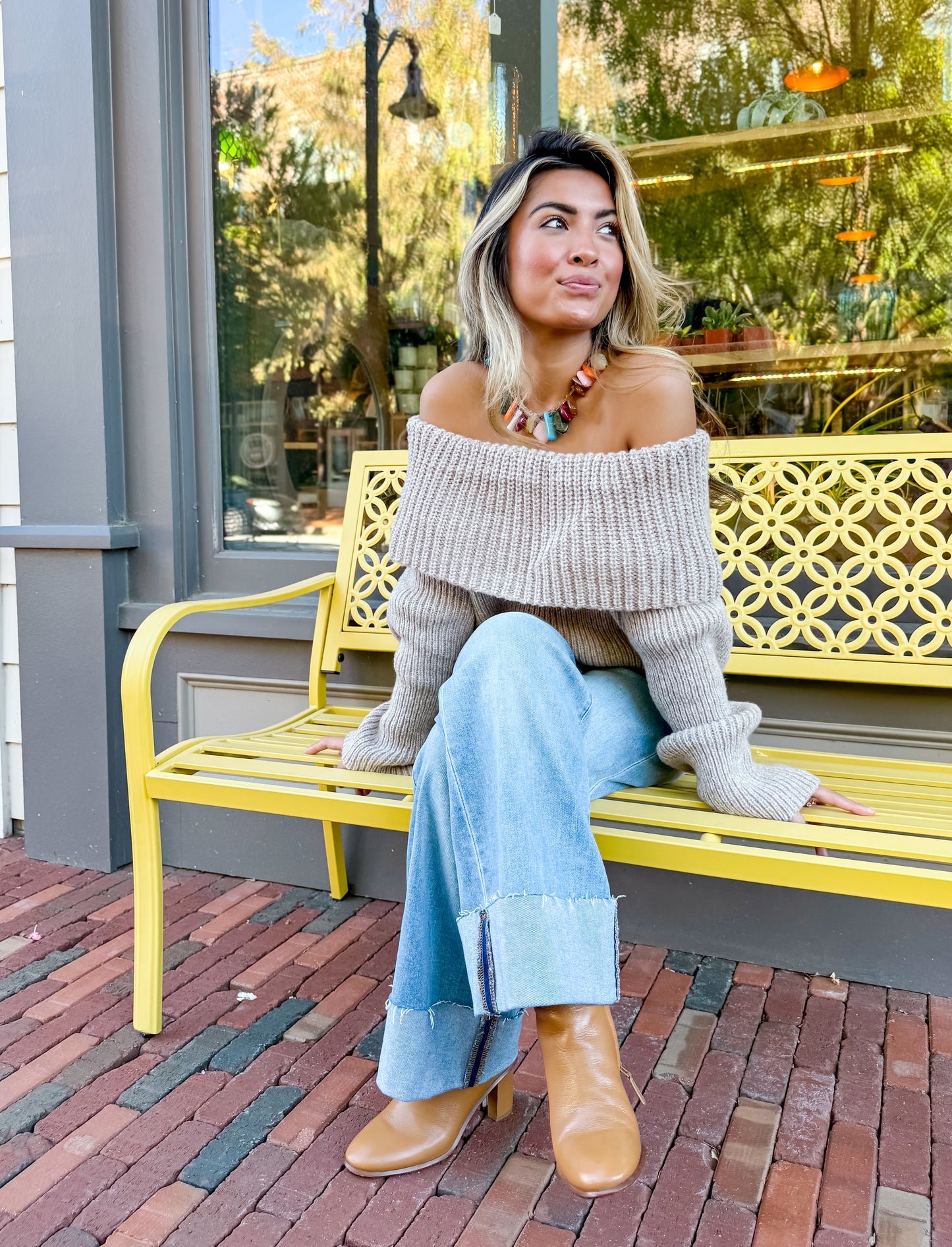 Aspen Off The Shoulder Sweater