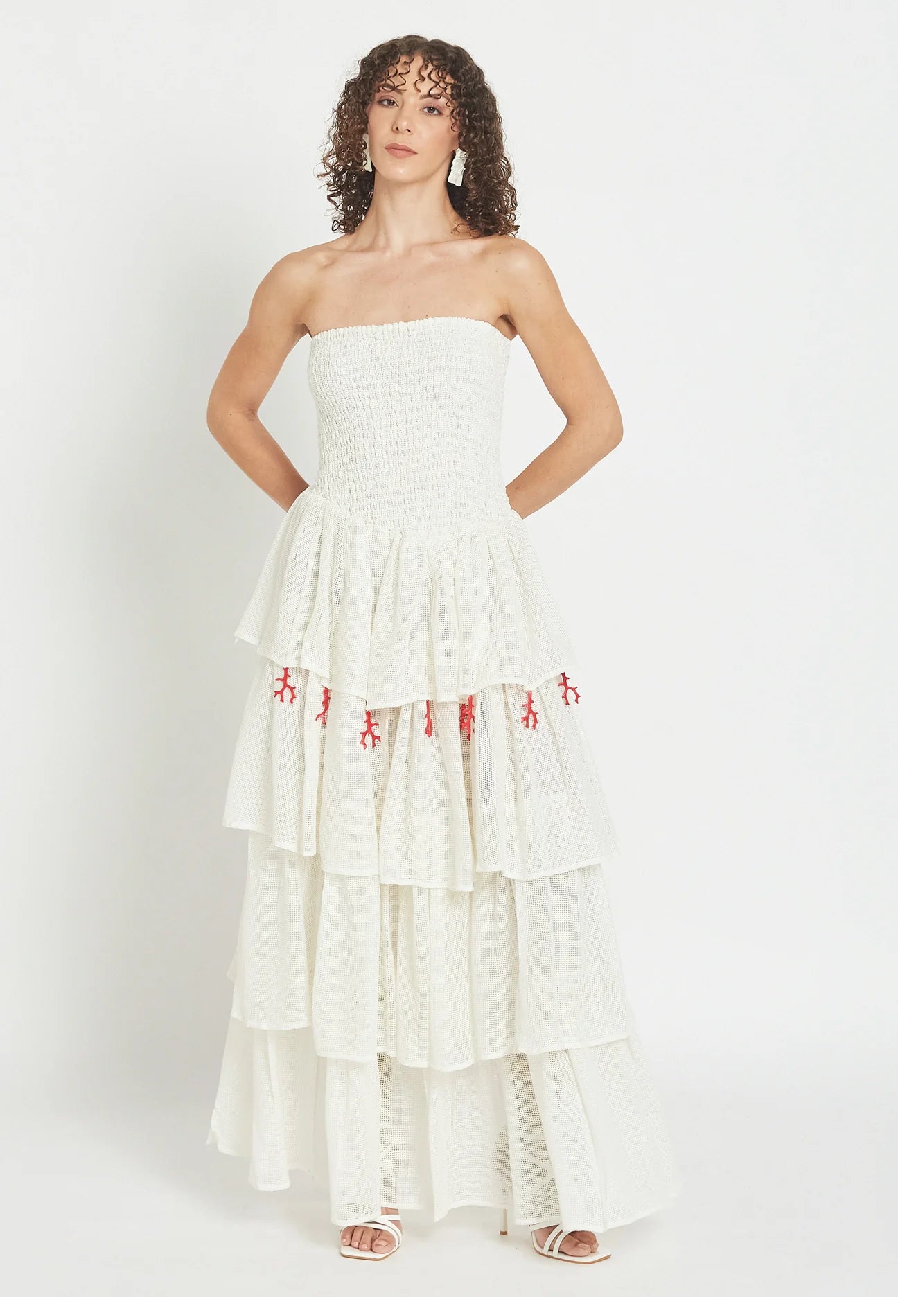 Seaside Tiered Maxi Dress