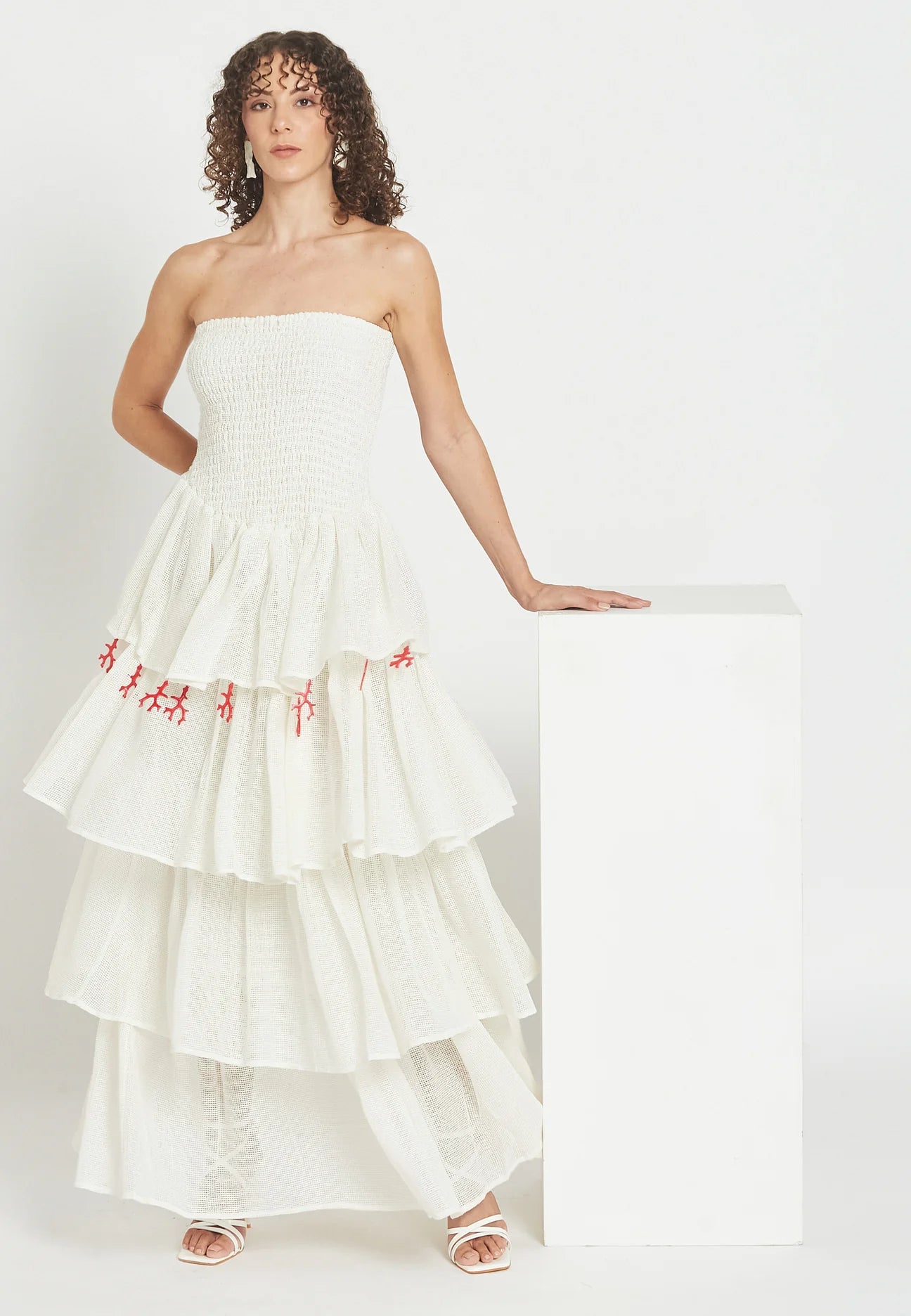 Seaside Tiered Maxi Dress