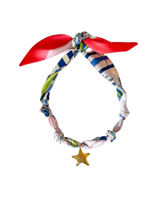 Star Venice Scarf Necklace