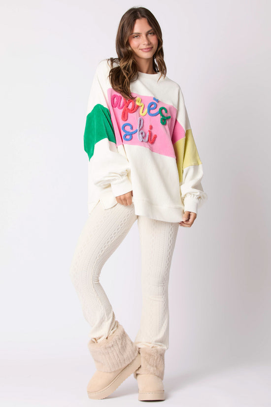 Apres Ski Corduroy Sweatshirt