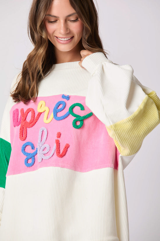 Apres Ski Corduroy Sweatshirt