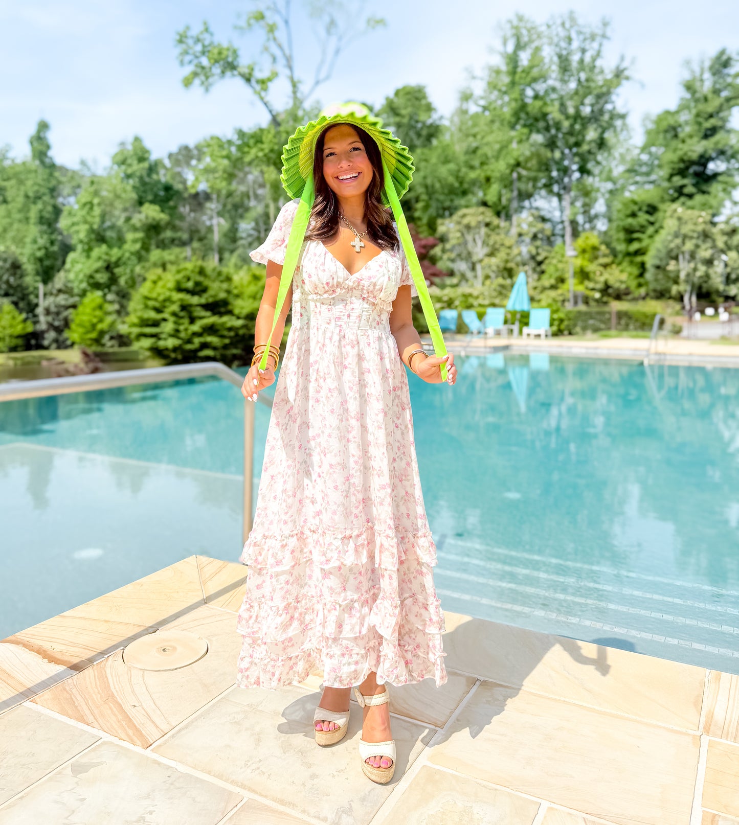 Felicity Floral Midi Dress