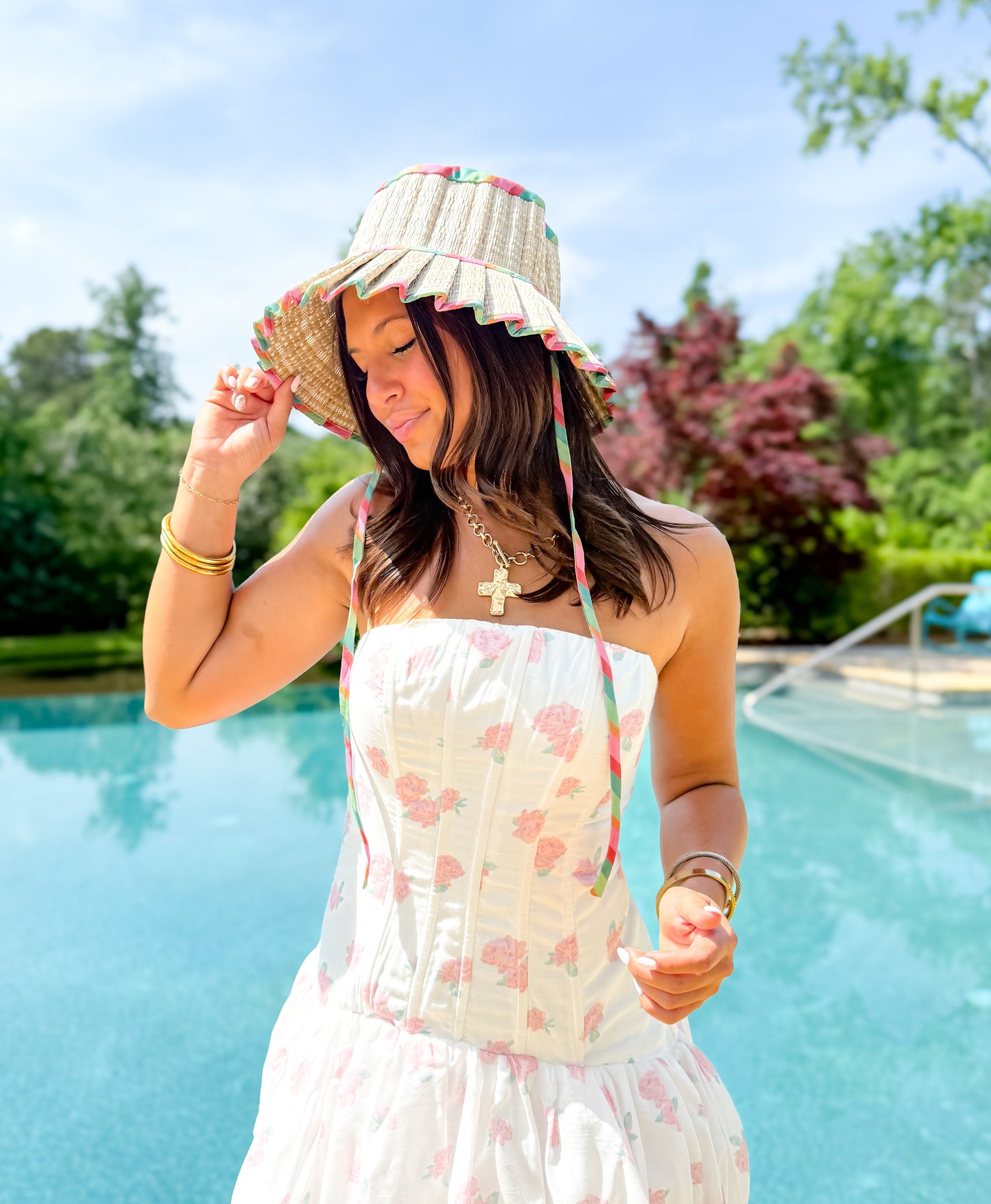 Sorbet Luxe Capri Hat