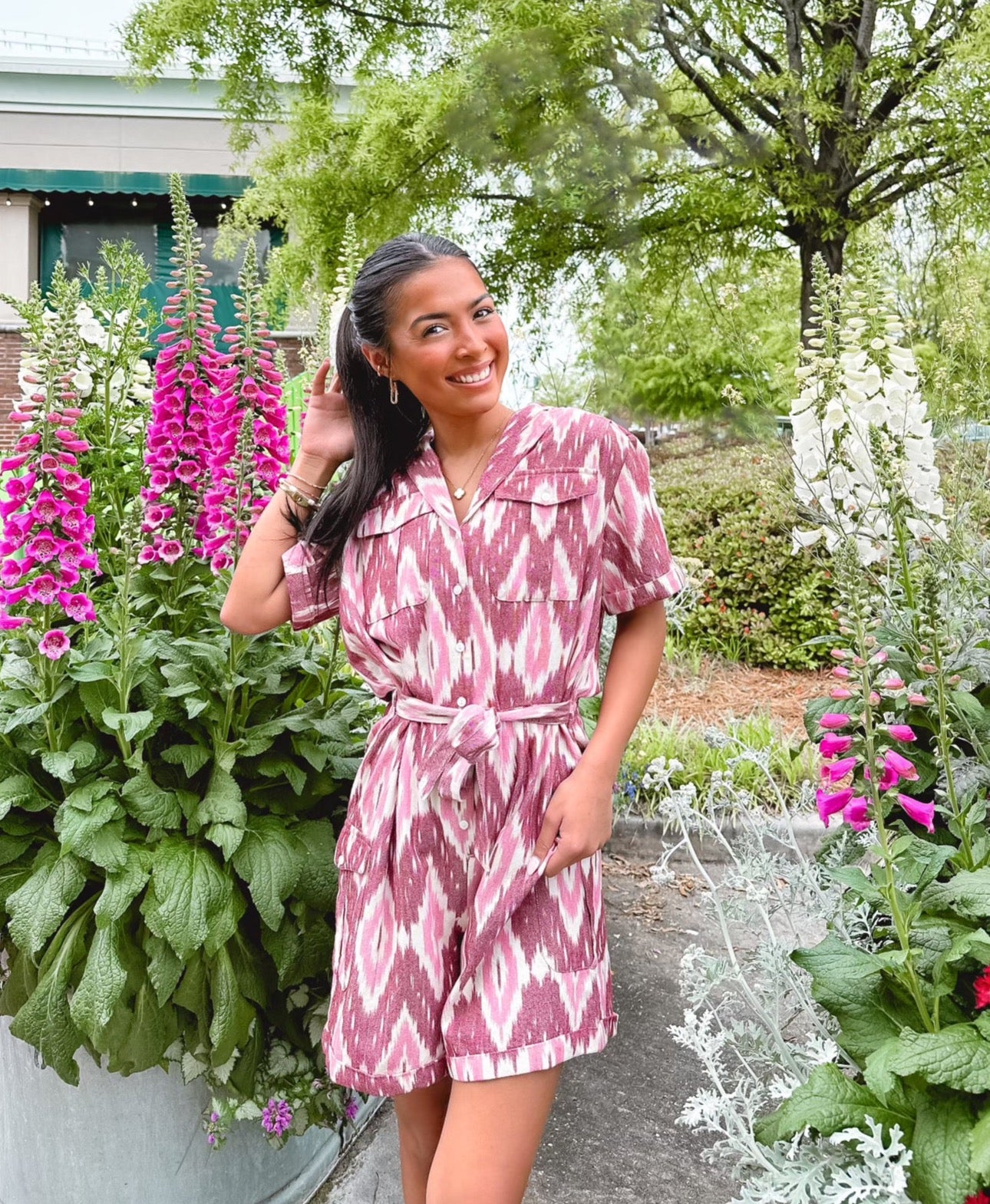 Strawberry Fields Romper