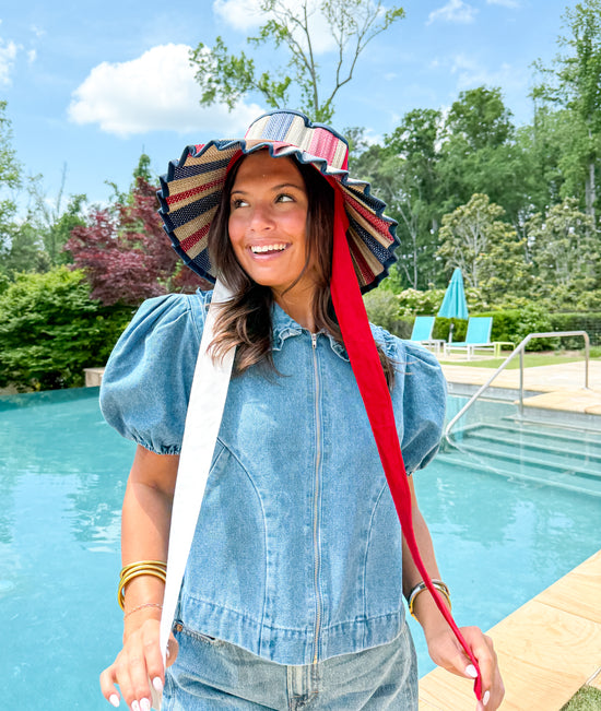 Dana Denim Top