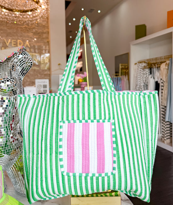 Veda Palm Beach Reversible Tote