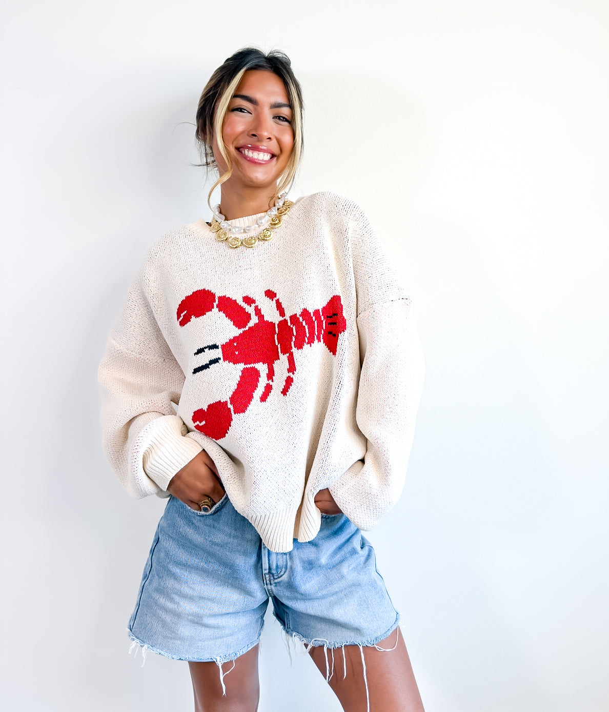 Coastal Catch Knit Sweater