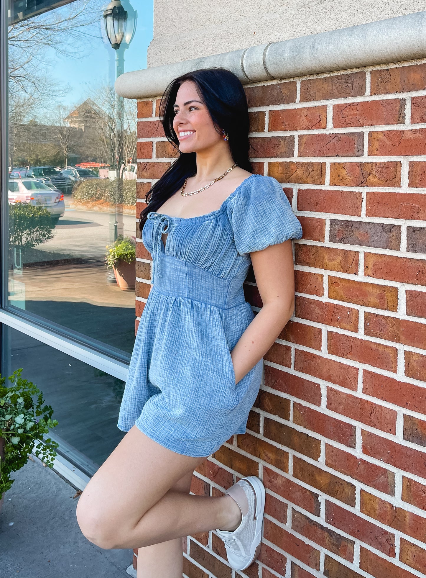 Blues Romper