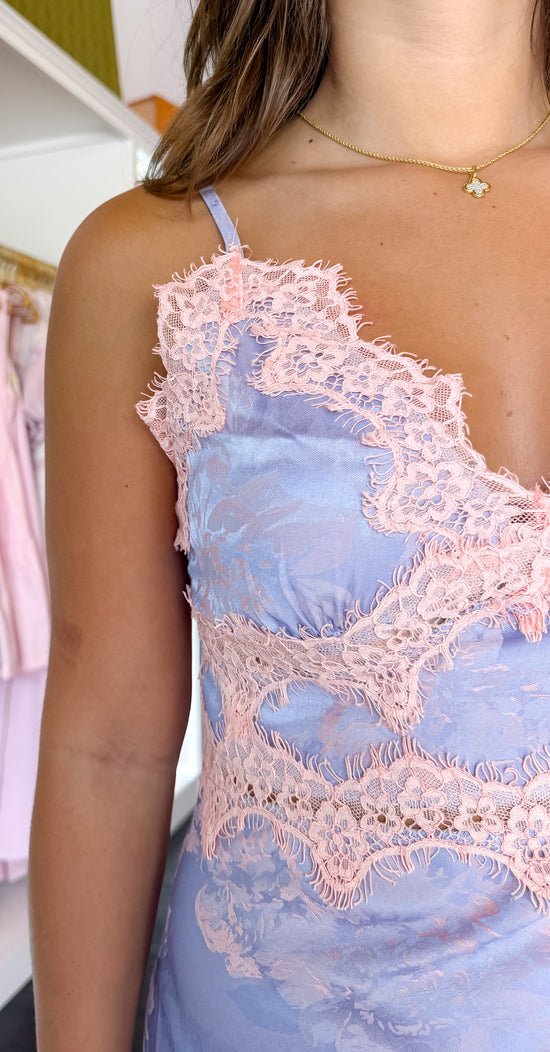 Lavender Dream Lace Midi