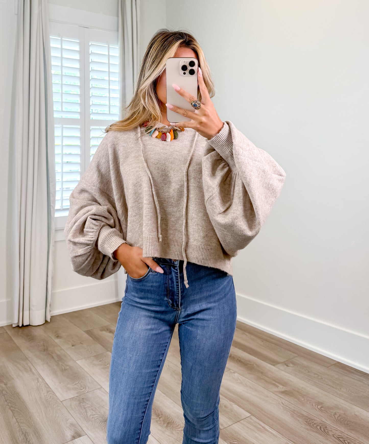 Faith Hoodie Pullover Sweater Top