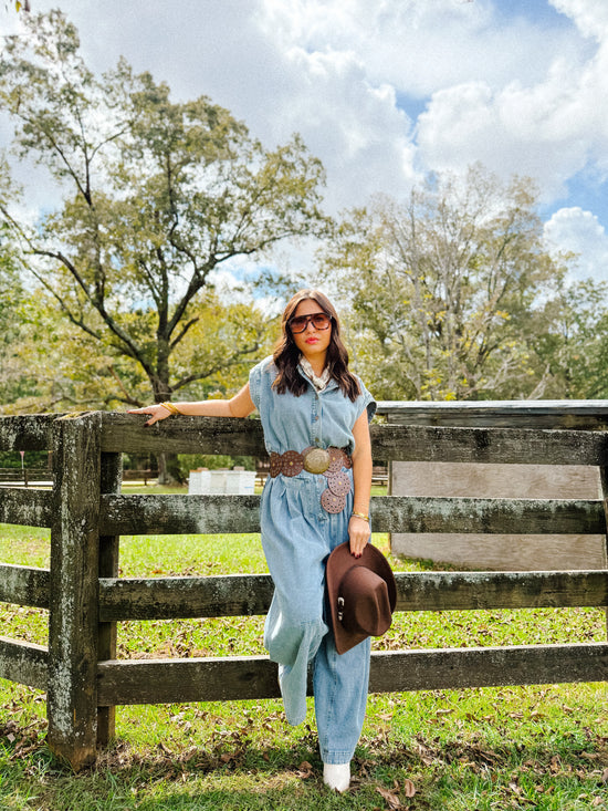 Harper Denim Jumpsuit