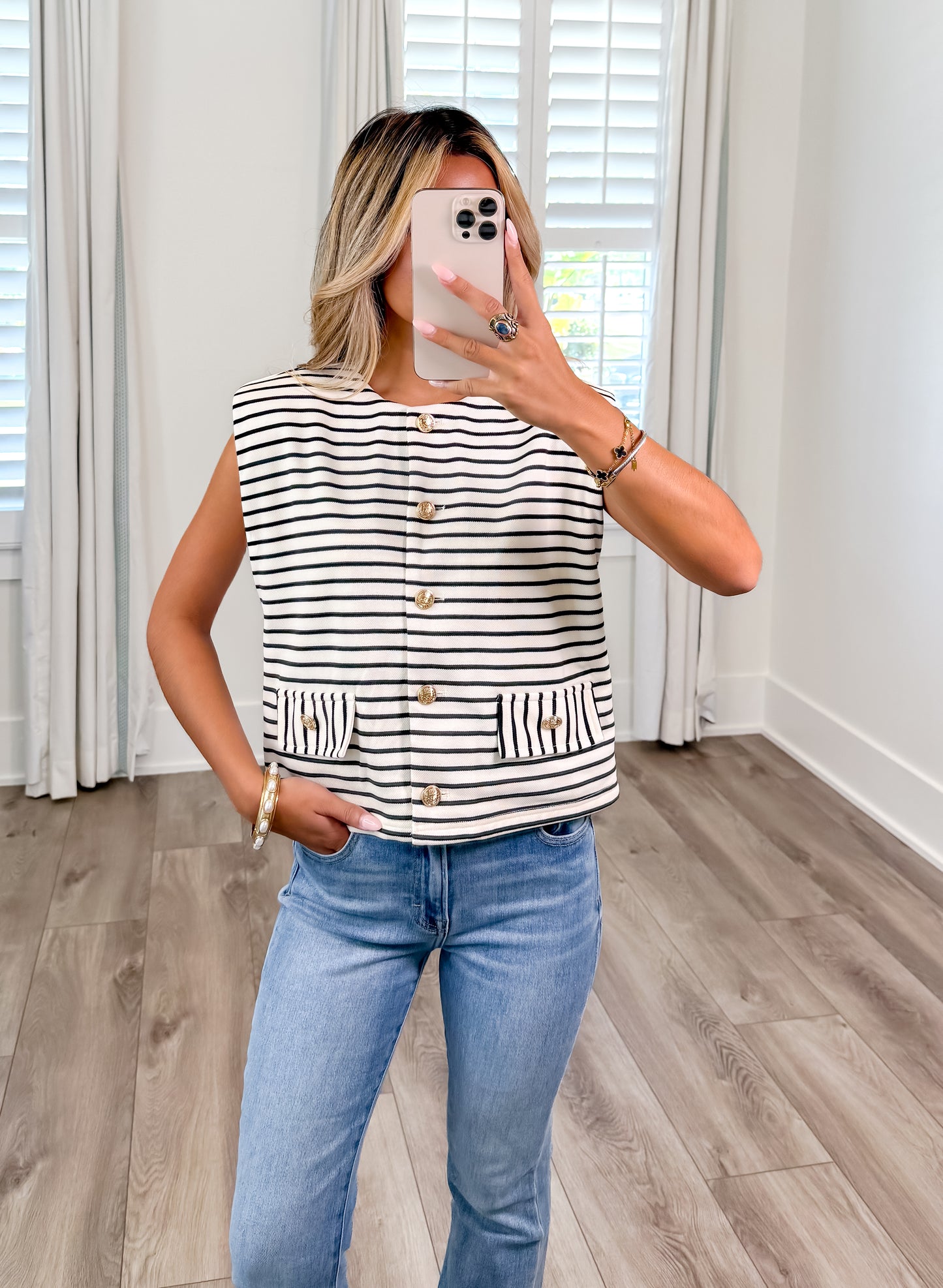 Back in Black Blouse