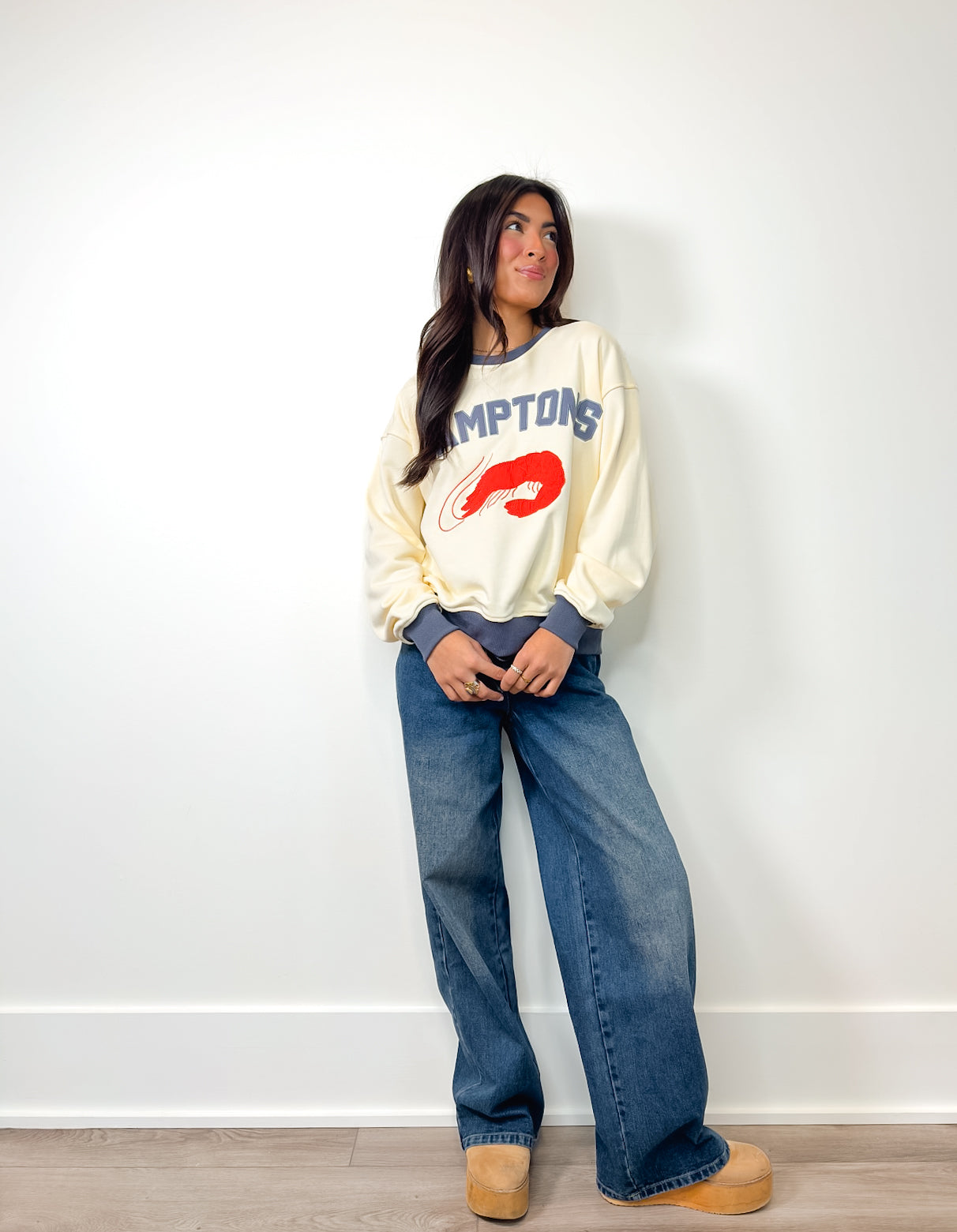 The Hamptons Harbor Crewneck Sweatshirt