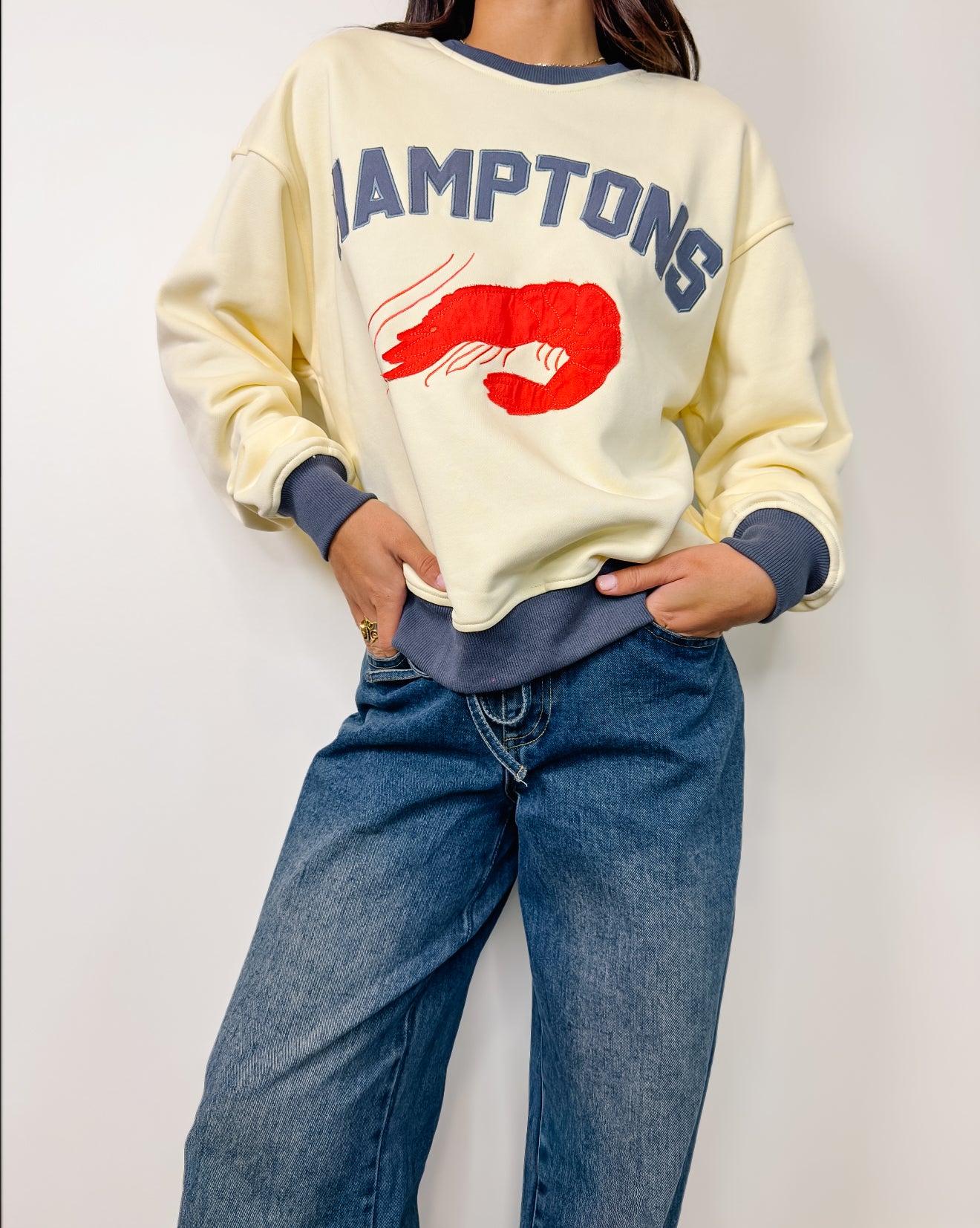 The Hamptons Harbor Crewneck Sweatshirt