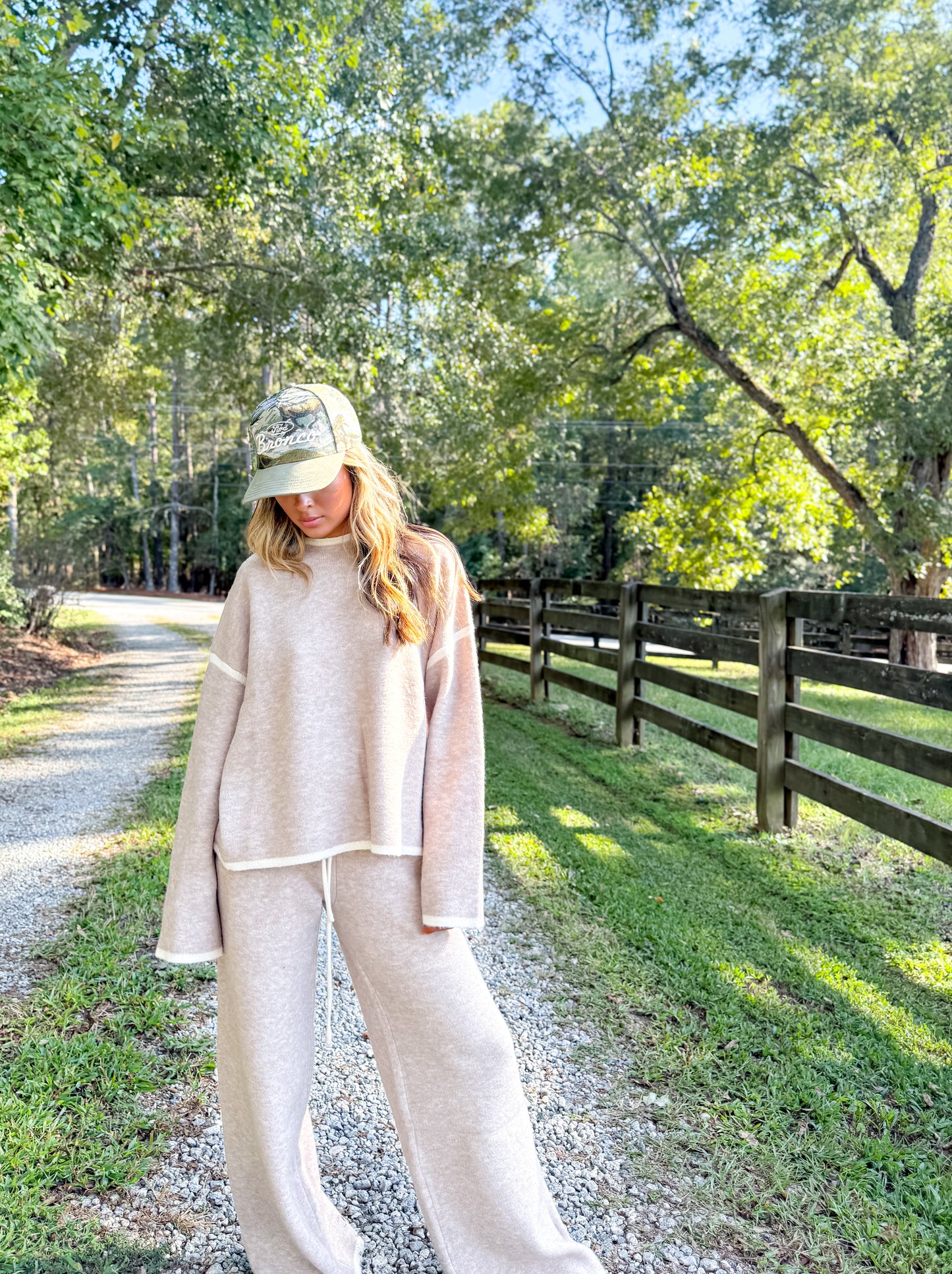 Mocha Cloud Knit Pants