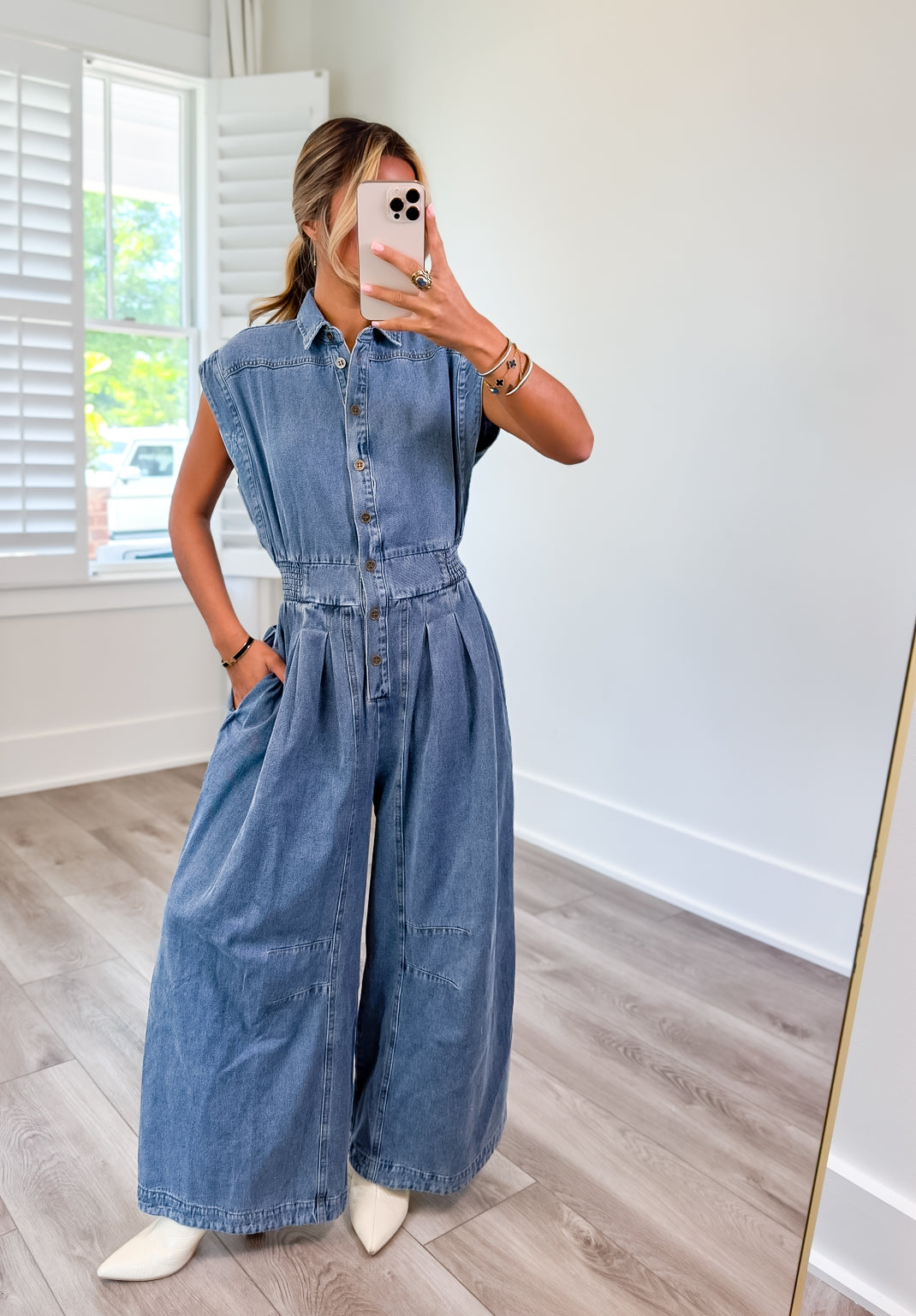 Harper Denim Jumpsuit
