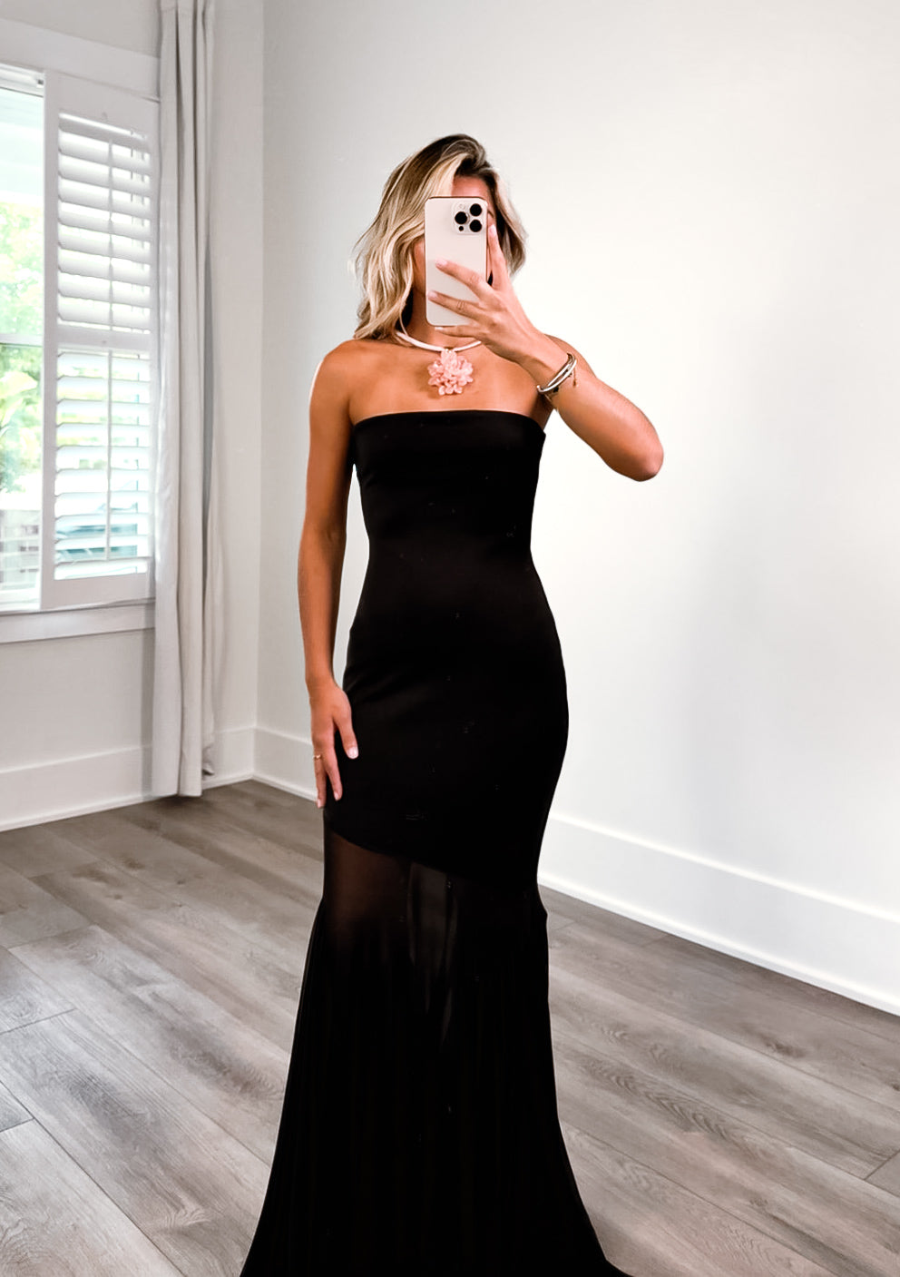 Strapless Tube Maxi Dress