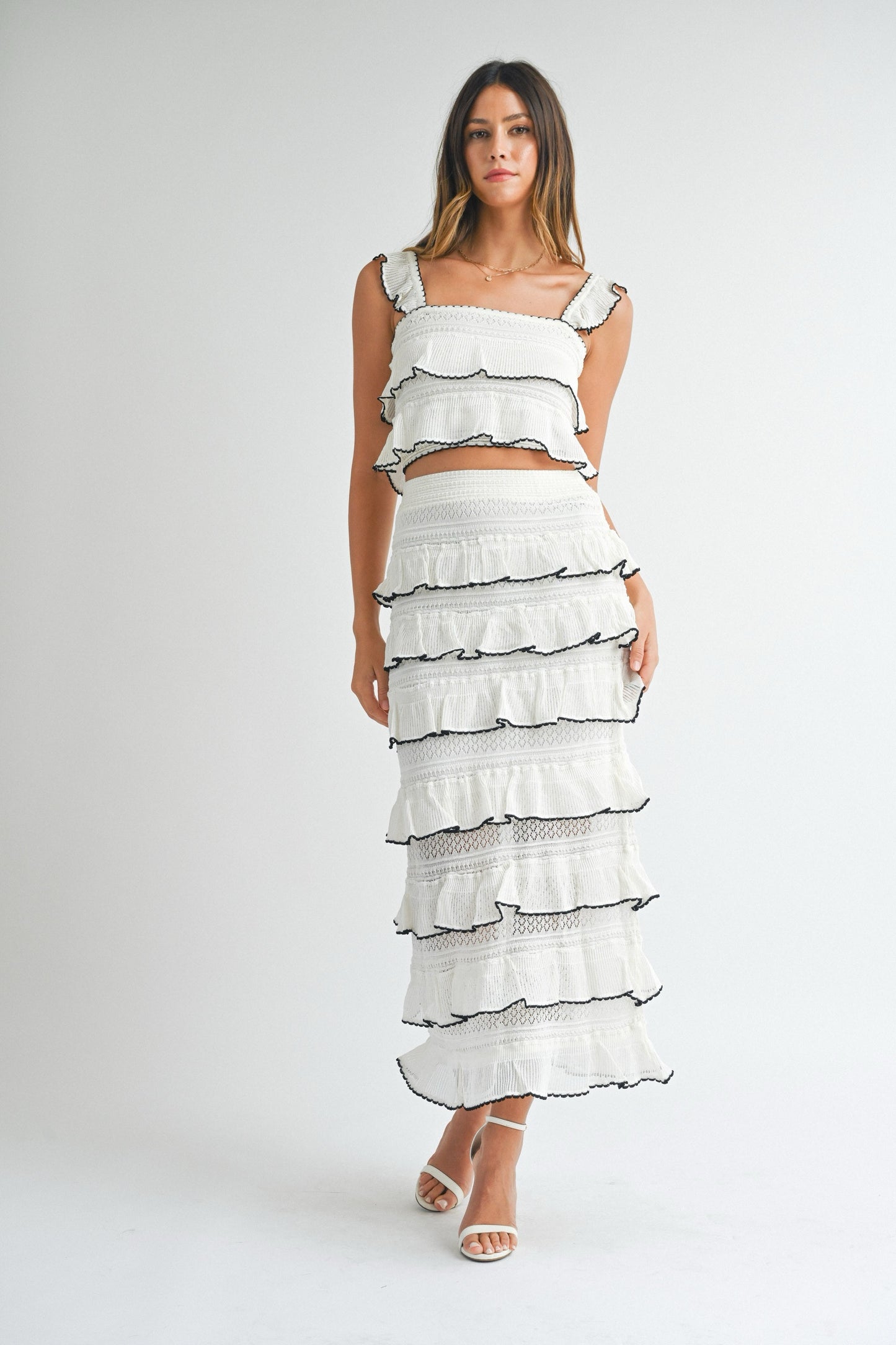 The Riviera Ruffle Set