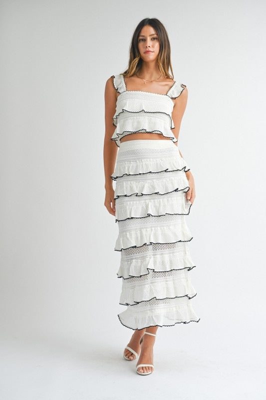 The Riviera Ruffle Set