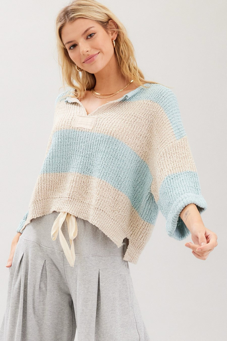 Coastal Breeze Sweater Top