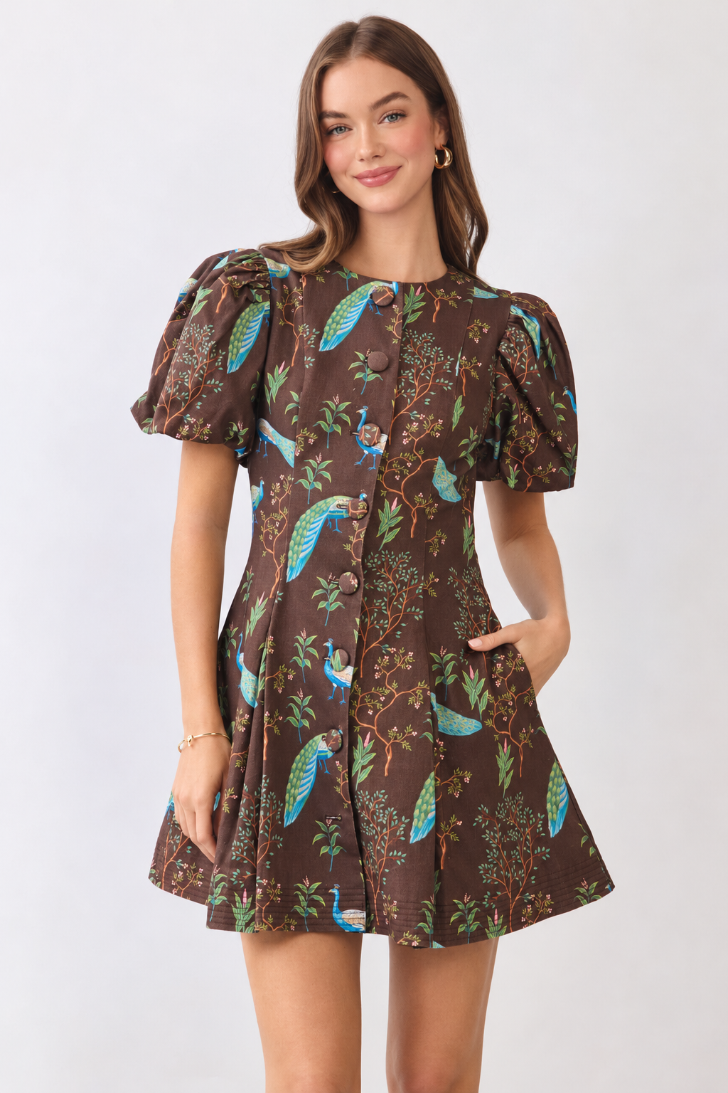 Peacock Alley Mini Dress