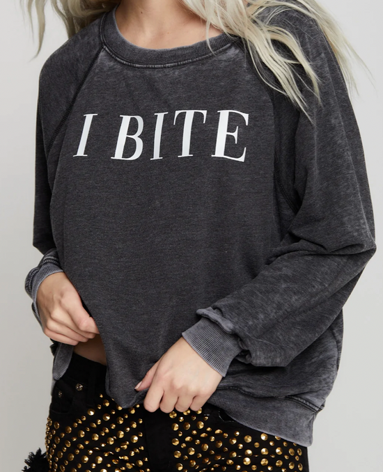 I Bite Sweatshirt